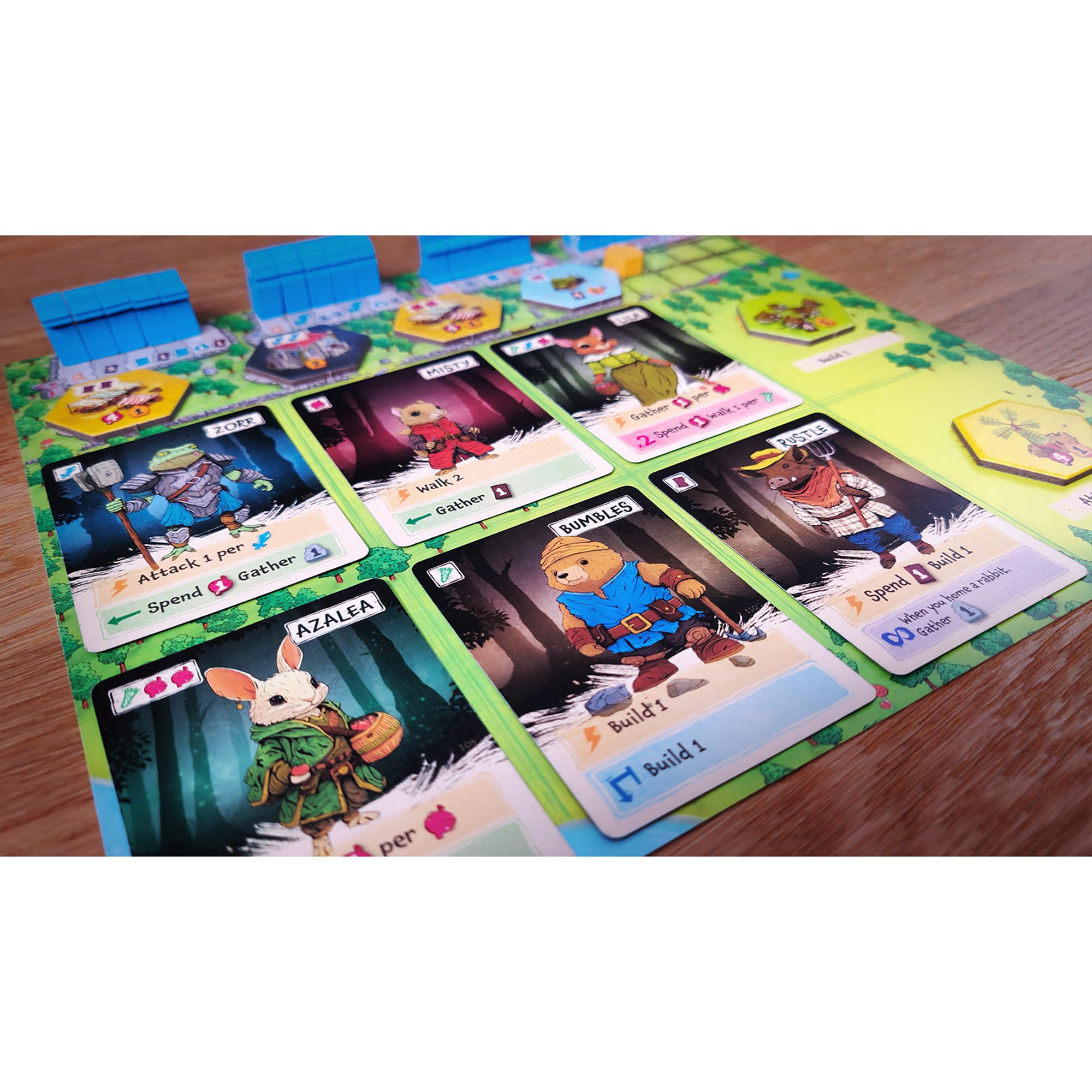 The City of Games Emberleaf Board Game | Card Dancing, Tile Placement, Engine Building 6