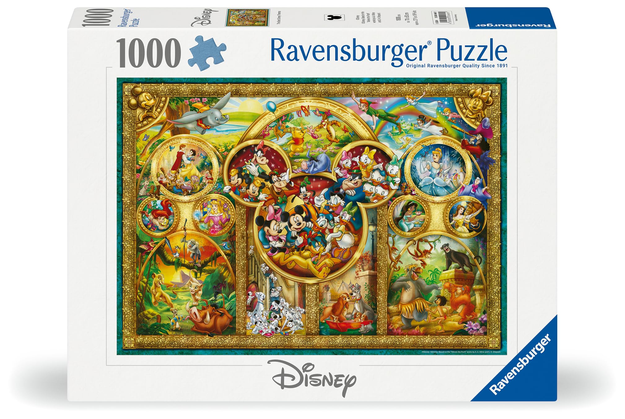 Ravensburger Disney Best Themes 1000-Piece Jigsaw Puzzle 6