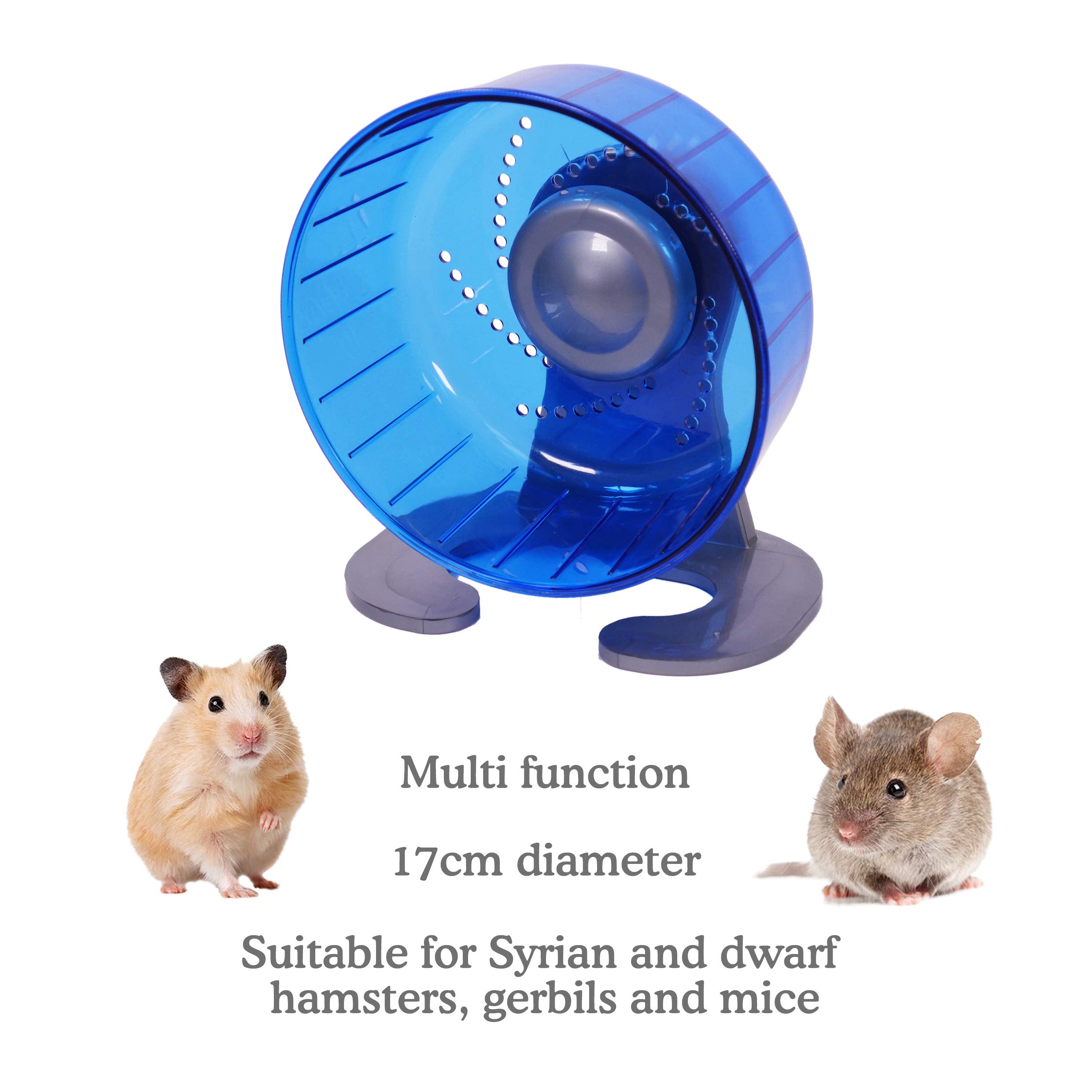 Rosewood Pico Exercise Wheel - 17cm Diameter | Solid Design | Versatile Mounting for Hamsters & Mice 6