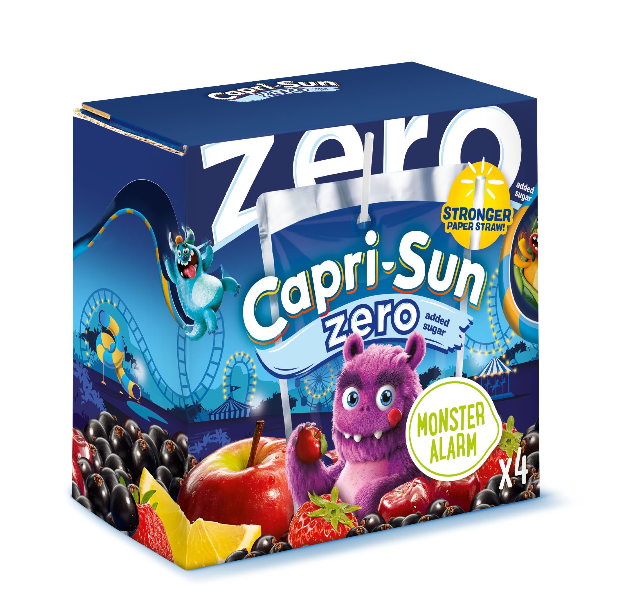 Capri-Sun Monster Alarm Juice Drink Multipack (4 x 200ml) Made with Real Fruit Juice 1