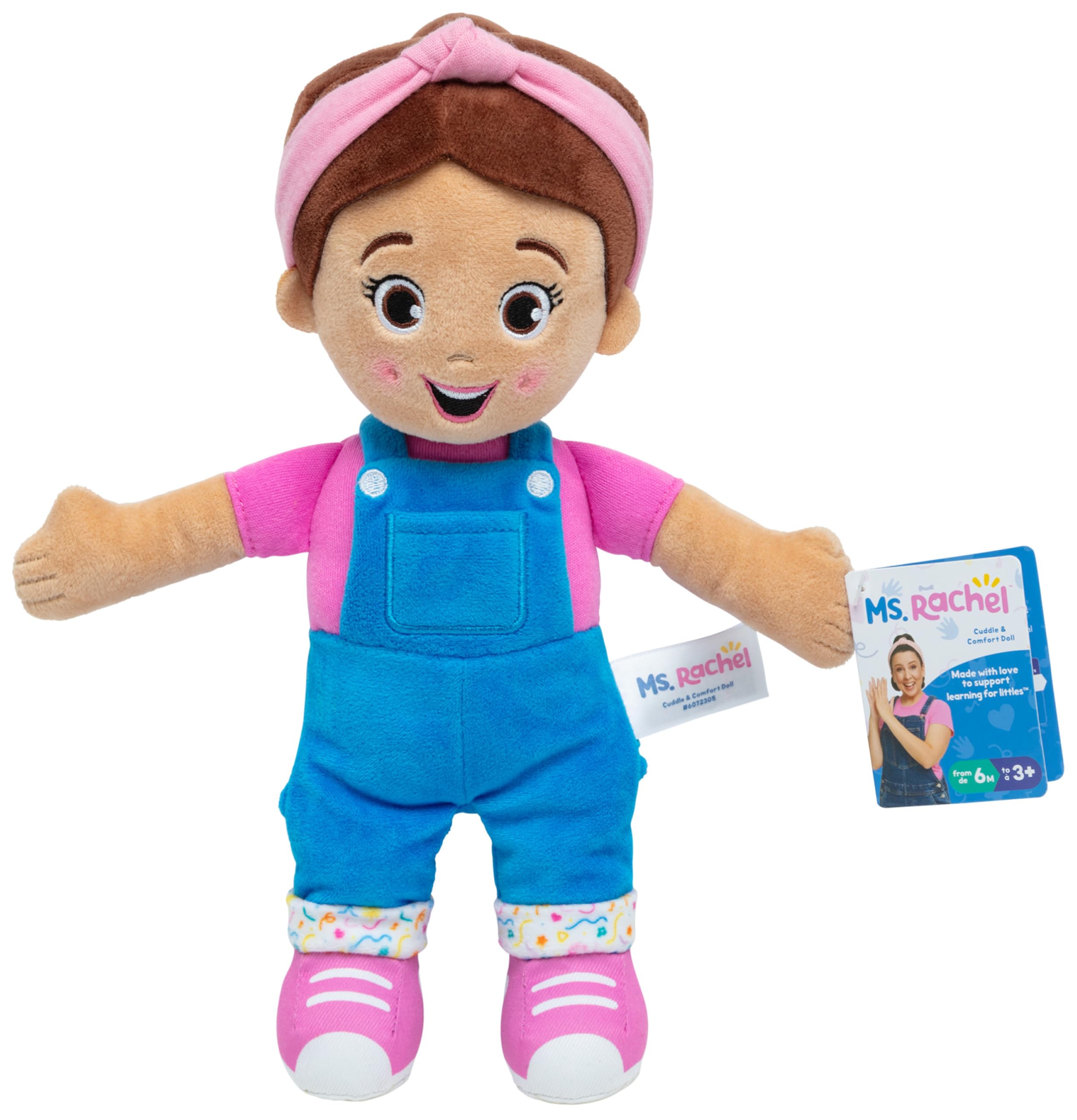 Ms. Rachel Cuddle & Comfort Doll - Soft Plush Baby Toy for Ages 6 Months+ 1