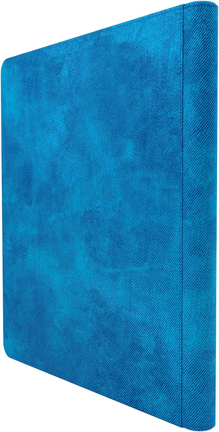 Gamegenic Zip-Up Album 24-Pocket - Holds 480 Double-Sleeved Cards, Blue 4