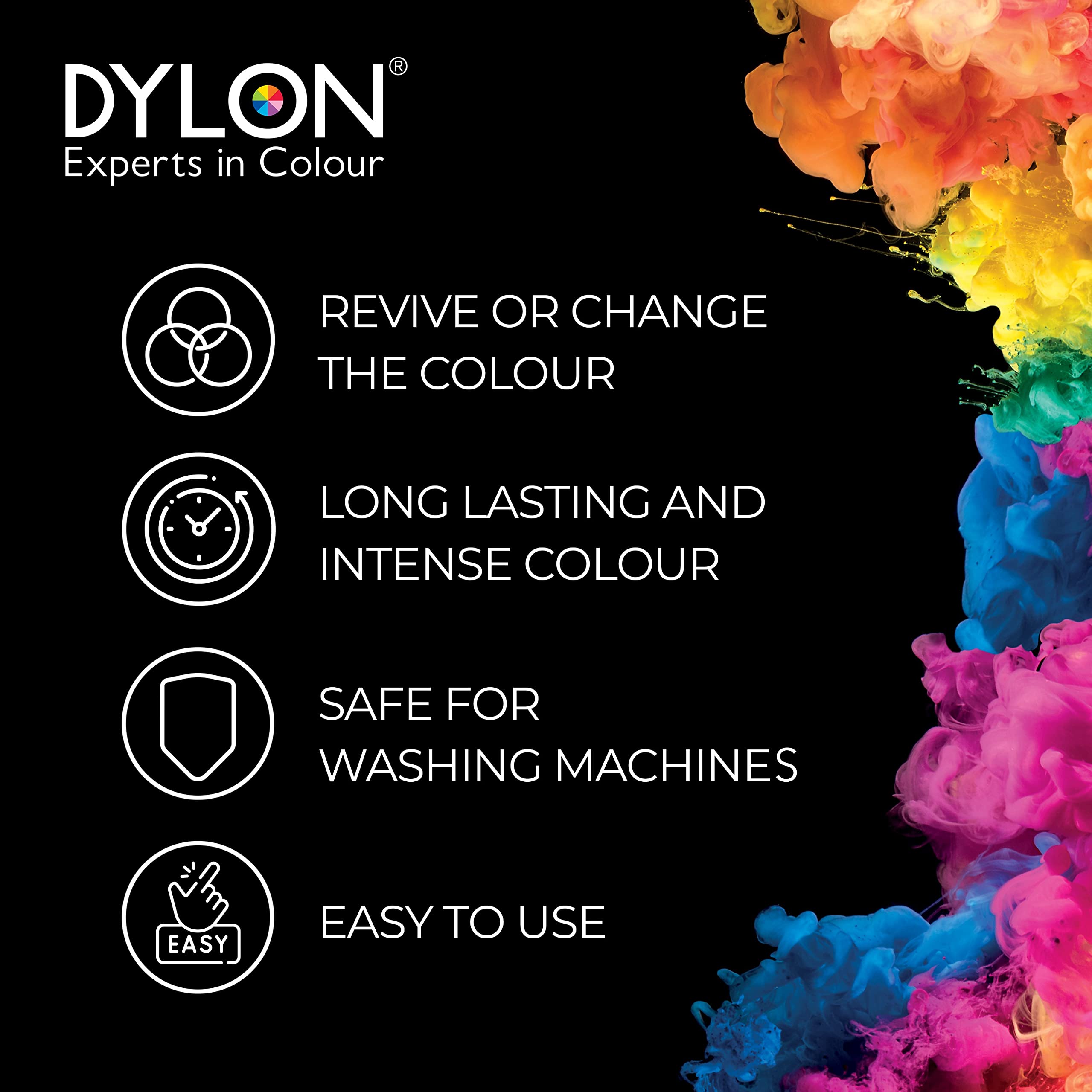 Dylon Washing Machine Fabric Dye Pod - Passion Pink | 350g 3