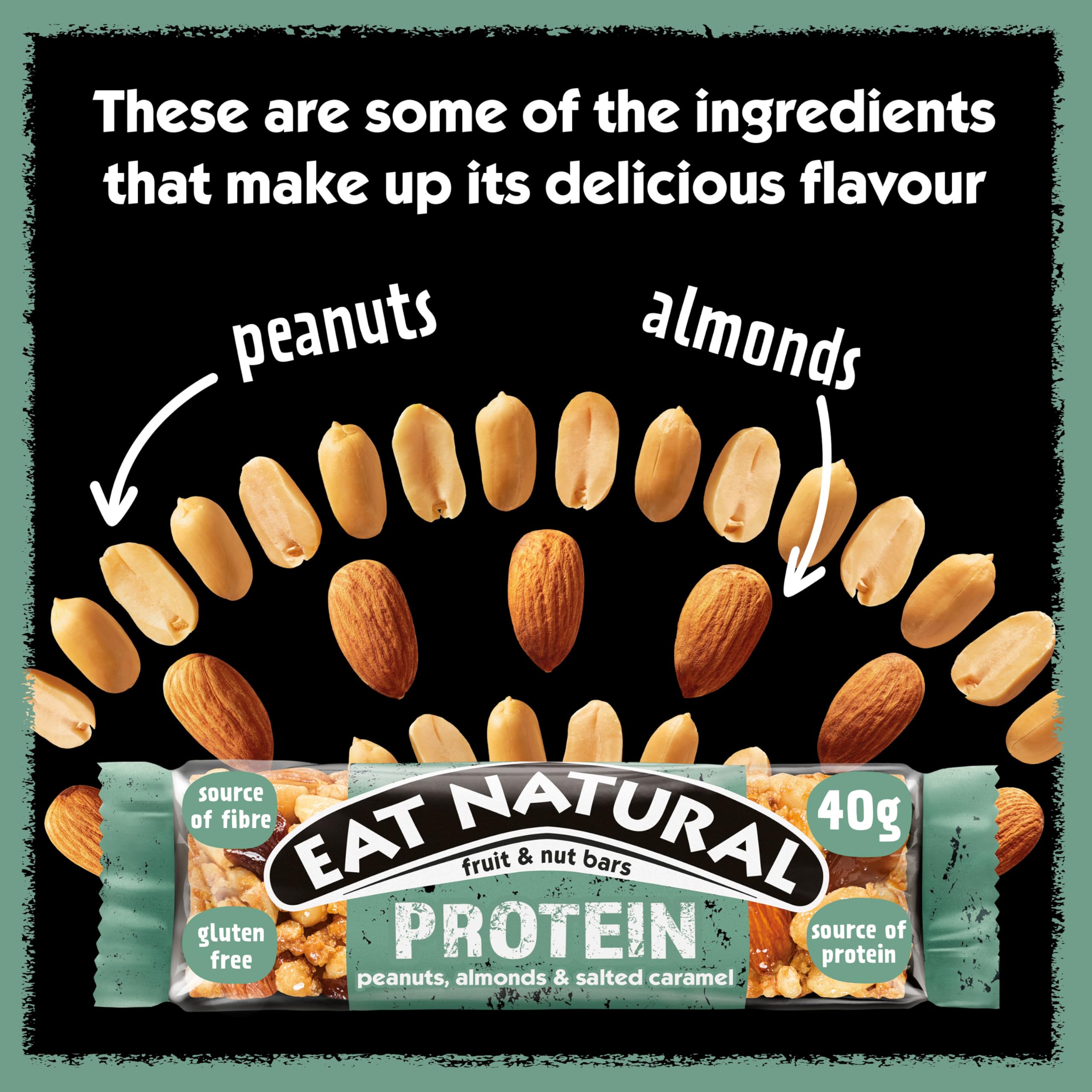 Eat Natural Energy Protein Packed Salted Caramel Biscuit Bar 120g 5