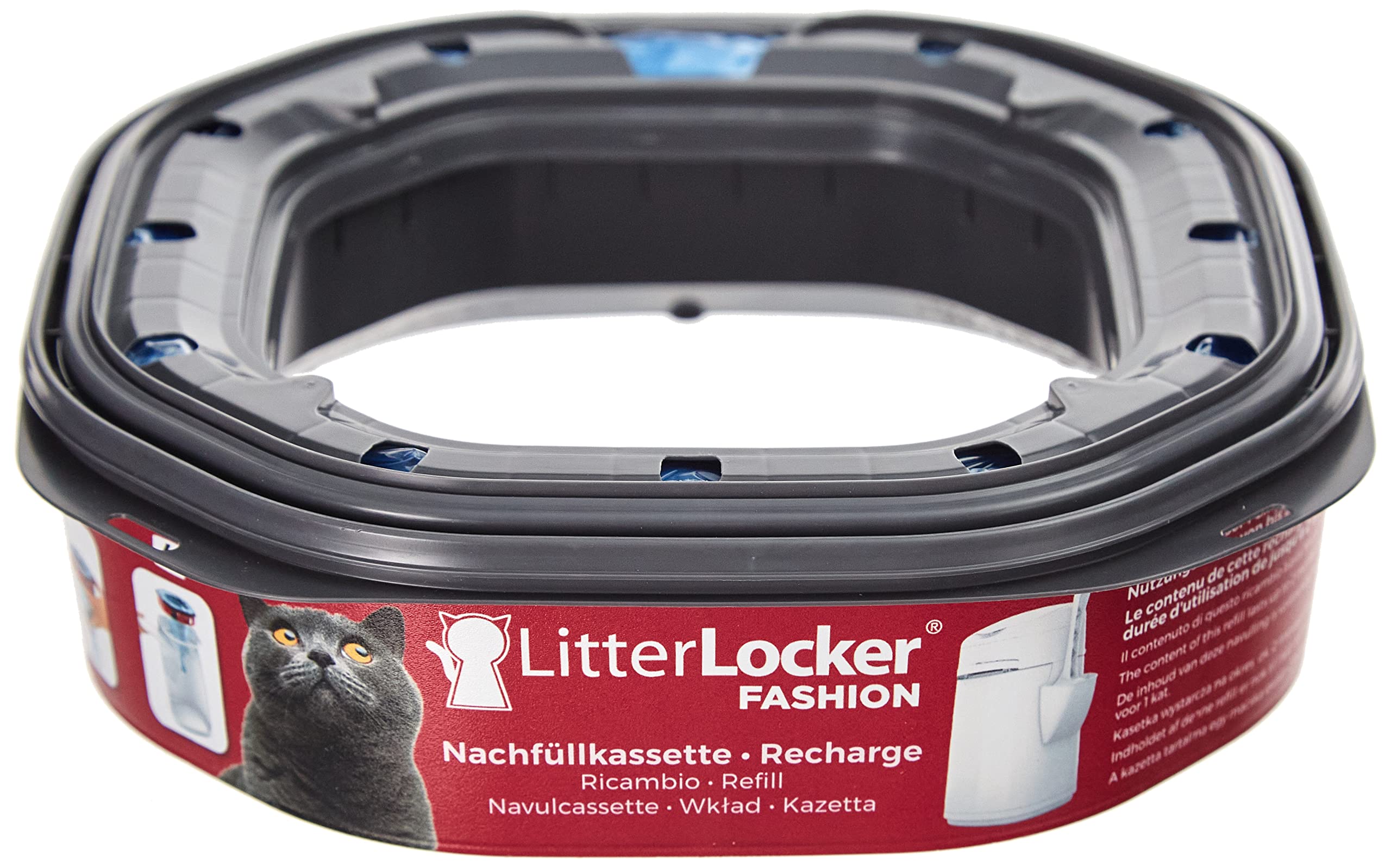 LitterLocker Fashion Refill Cassette 10410 - Hygienic Odour Control | Plastic | 1 Count