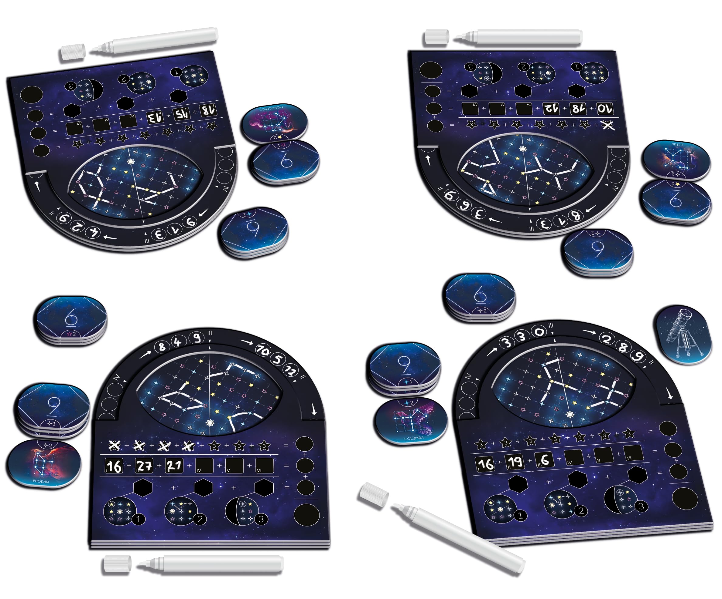 Queen Games Star Explorer Board Game | 1-4 Players | 30-45 Min Playtime | Ages 8+ 2