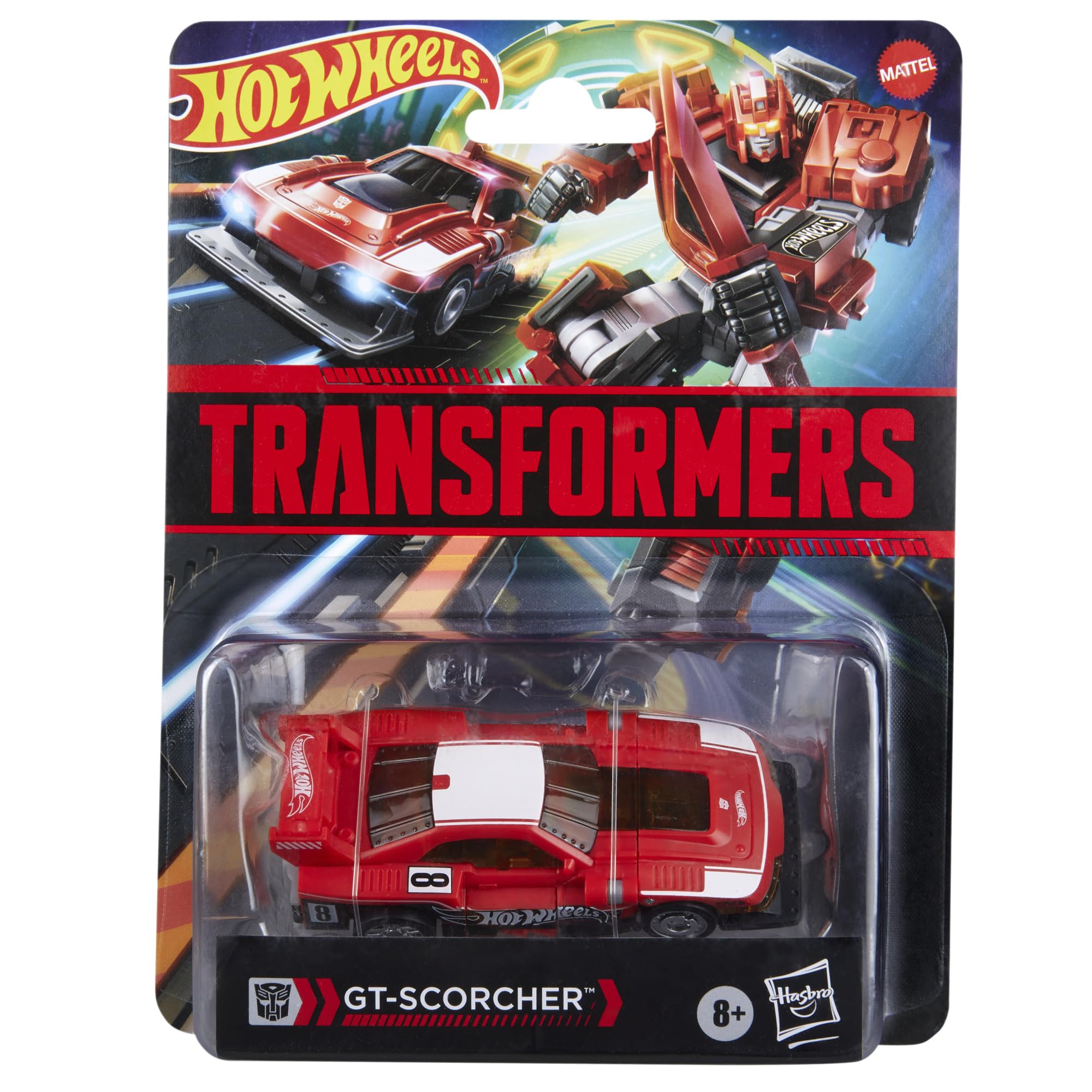 Transformers GT-Scorcher Deluxe Class Action Figure - 12.5 cm Robot Mode | Converts in 23 Steps
