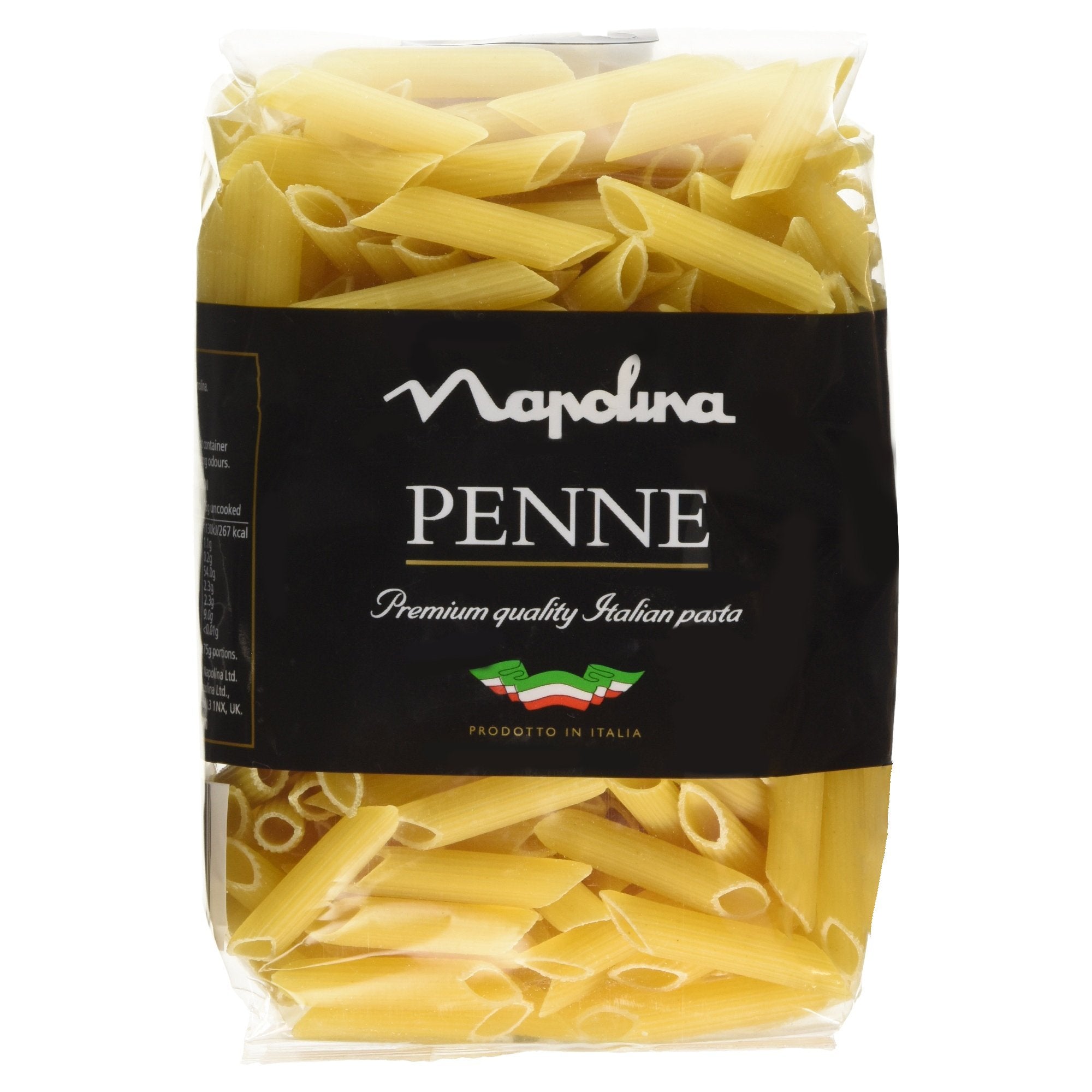 Napolina Penne Pasta -100% Durum Wheat Italian Pasta,500g