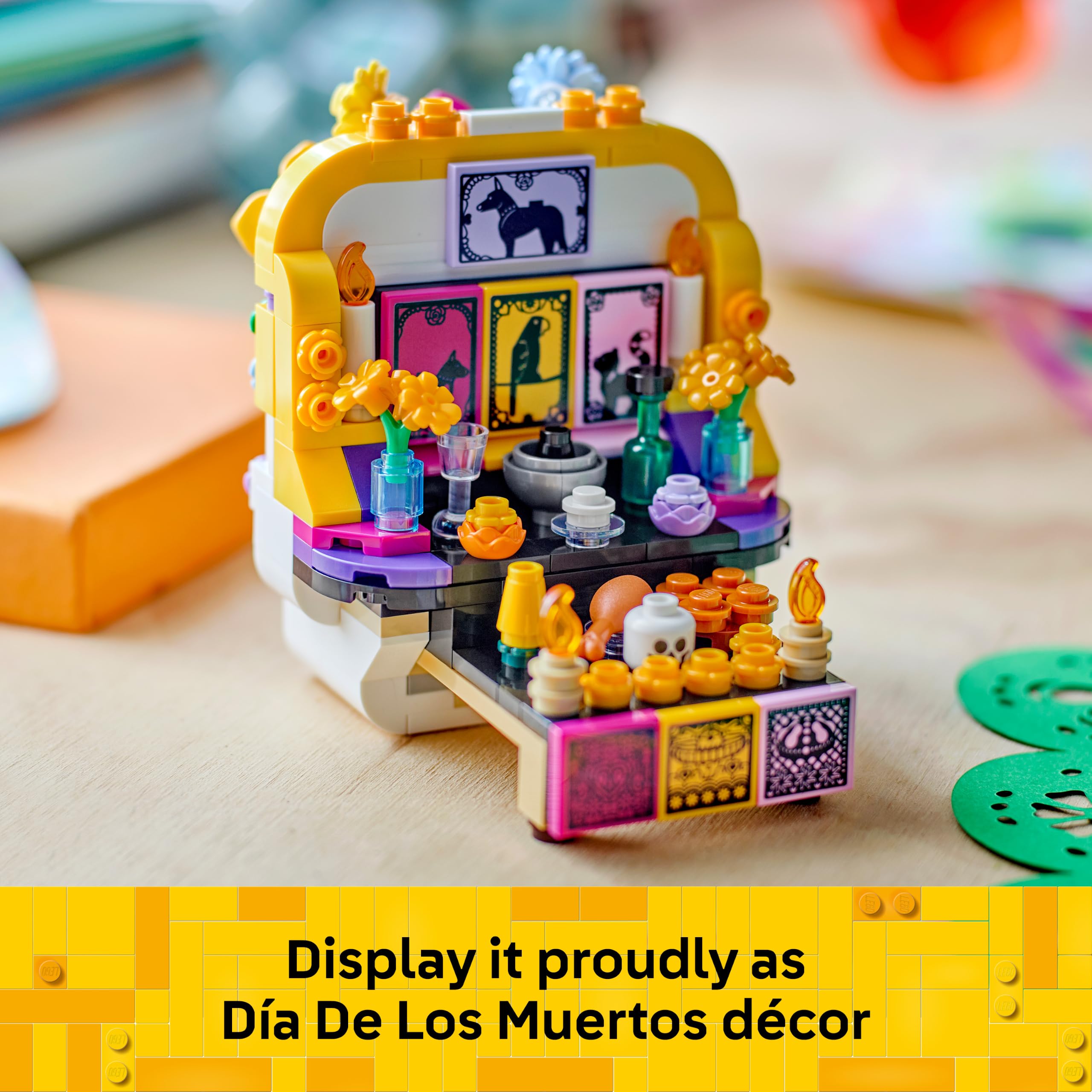 LEGO Altar of the Dead Building Set - Day of the Dead Celebration | 9+ Years | Multicolor 8