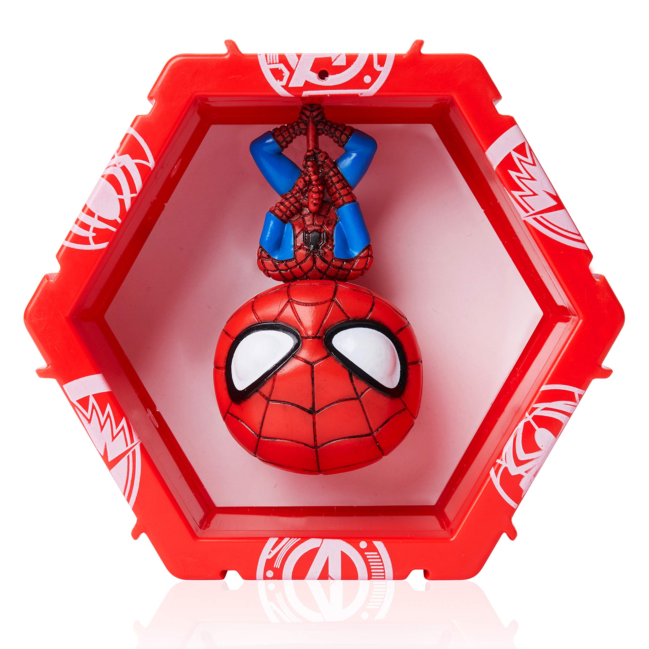WOW! PODS Avengers Collection - Spider-Man Light-Up Bobble Head Figure 4