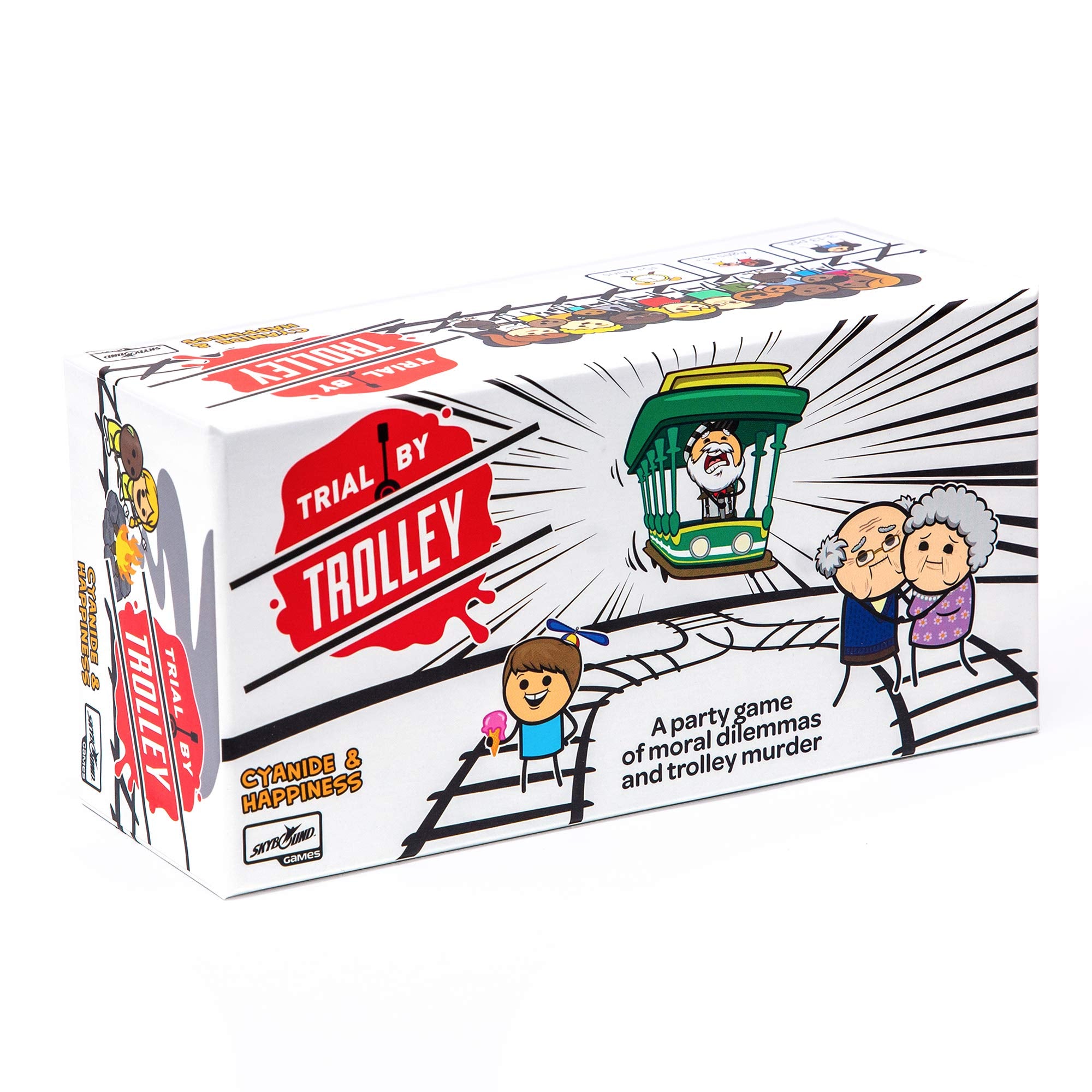 Lucky Duck Games Trial by Trolley Card Game 1