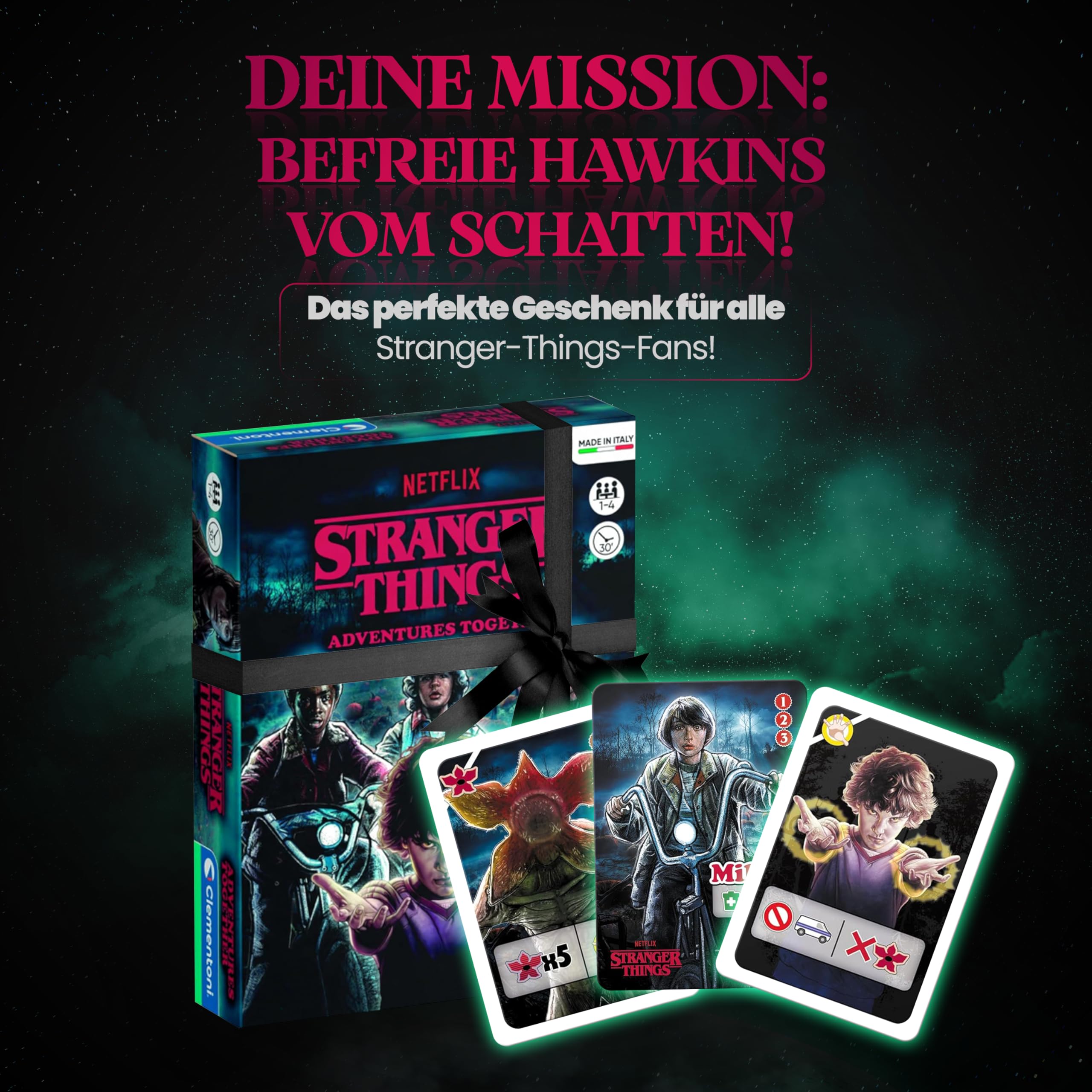 Clementoni Stranger Things Adventures Together Card Game 12