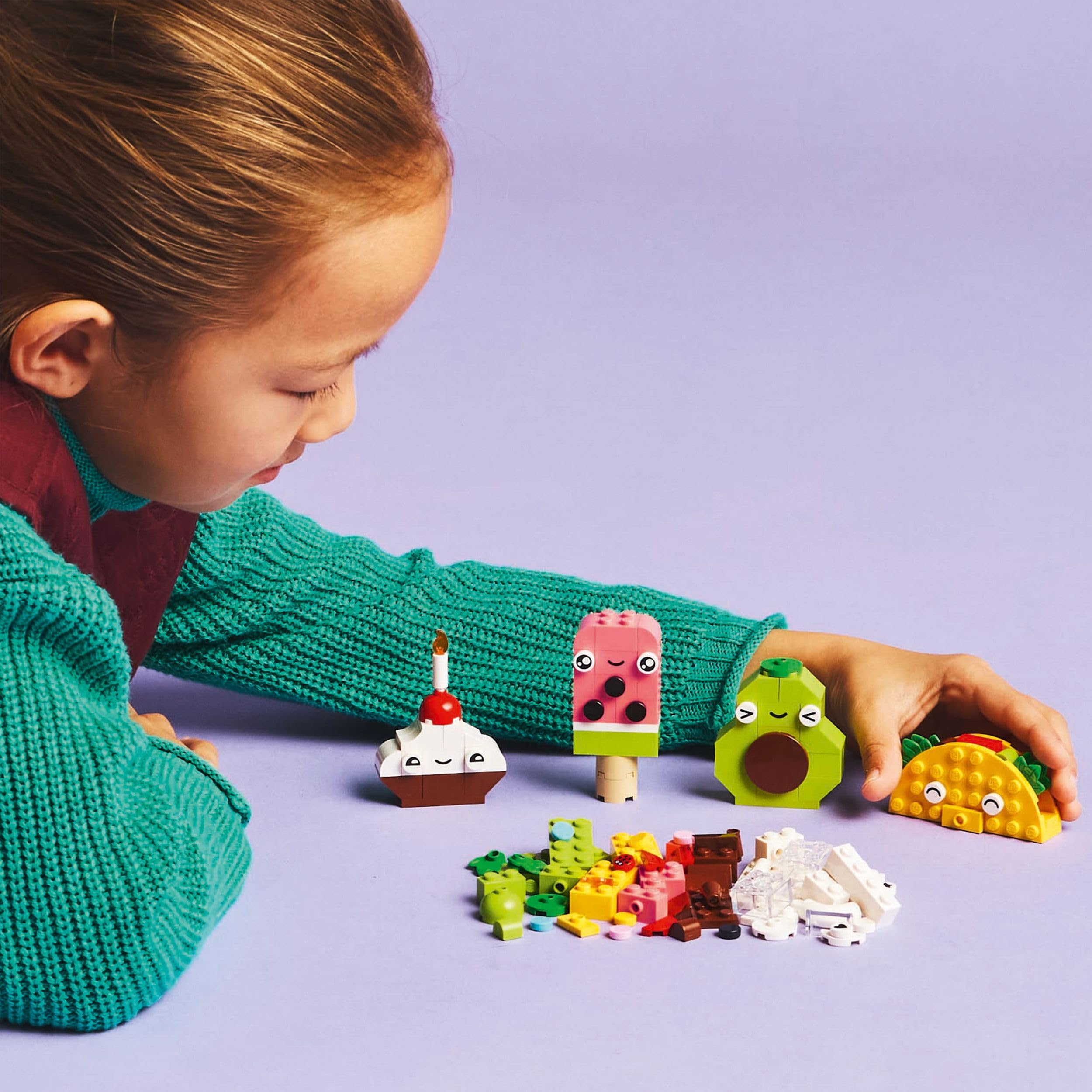 LEGO Classic Creative Food Friends Playset - Building Toy for 4+ Year Olds 4