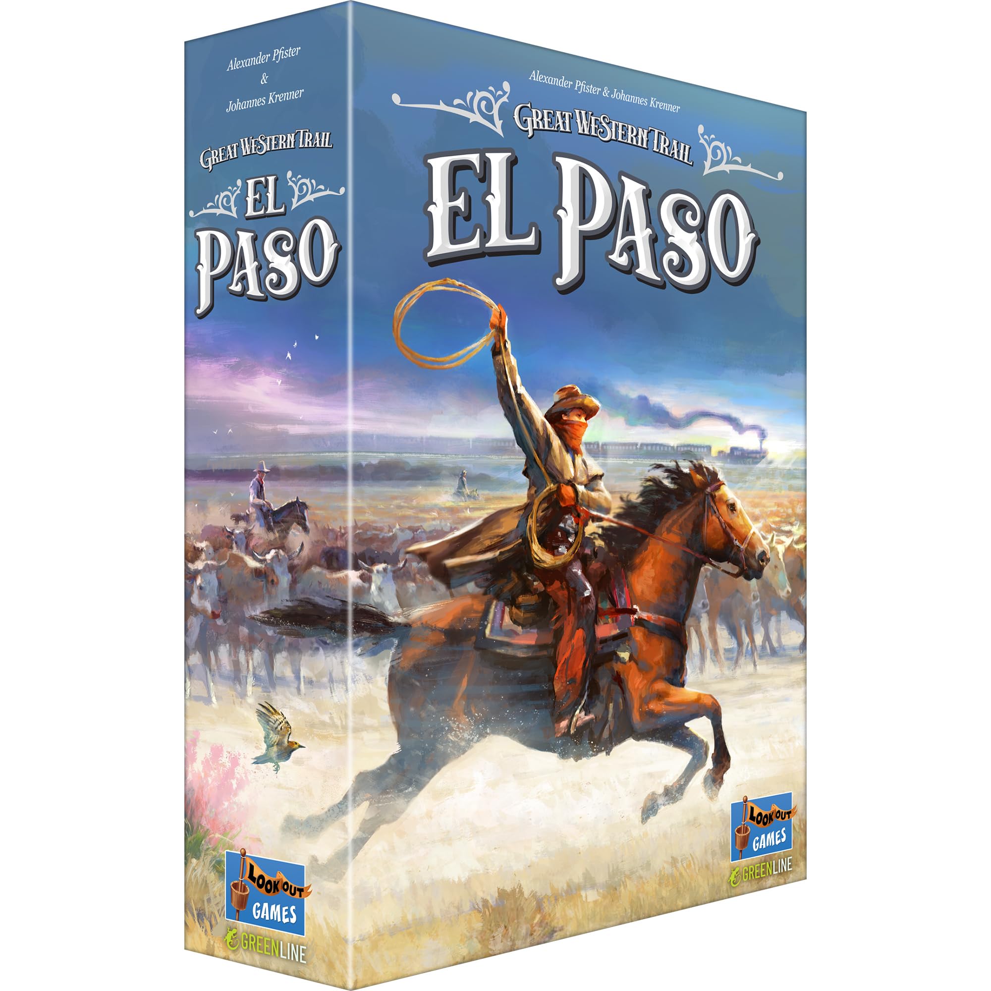 Lookout Great Western Trail: El Paso Board Game 1