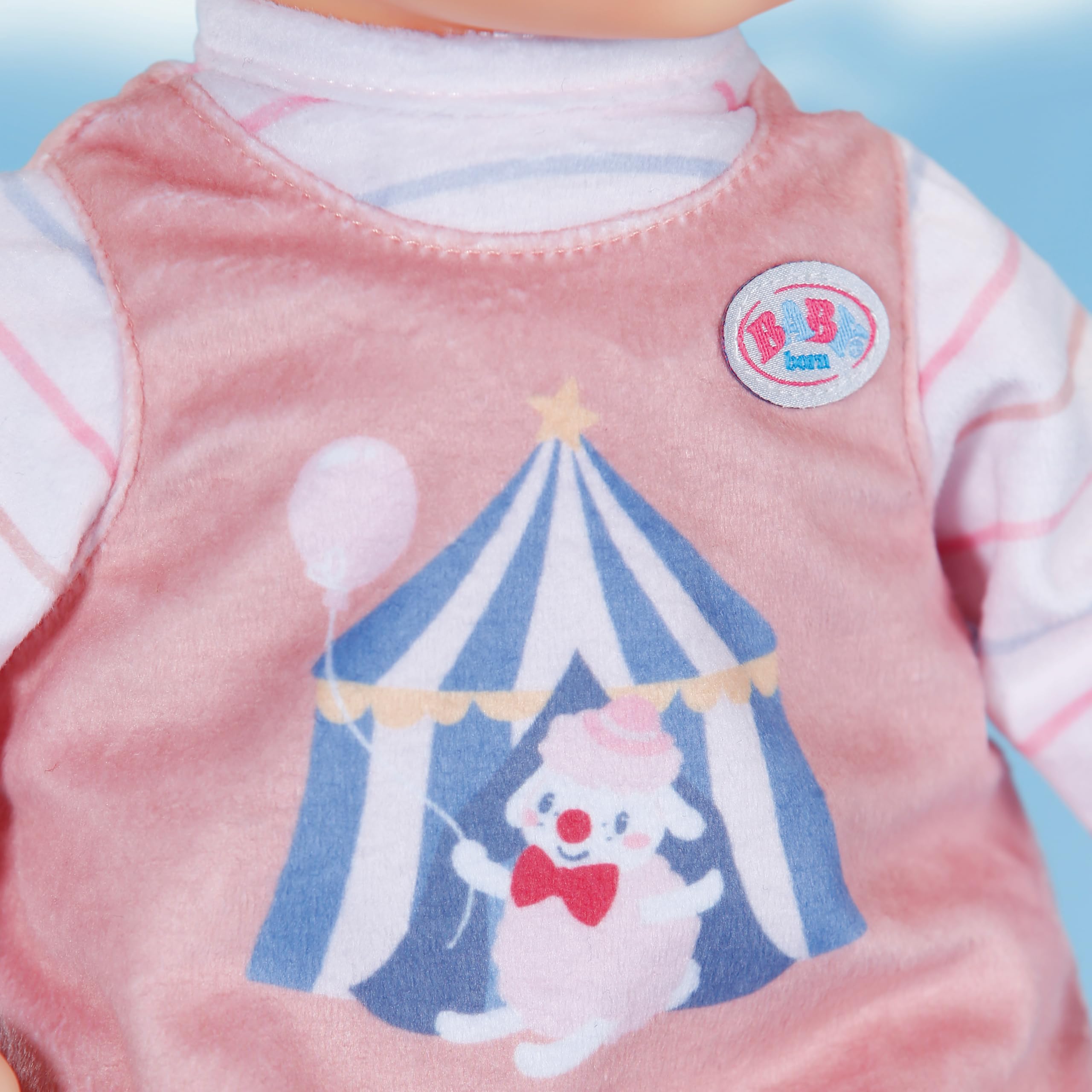 BABY born Onesie - Circus Motif Doll Outfit | Fits 36cm Dolls | Polyester 3