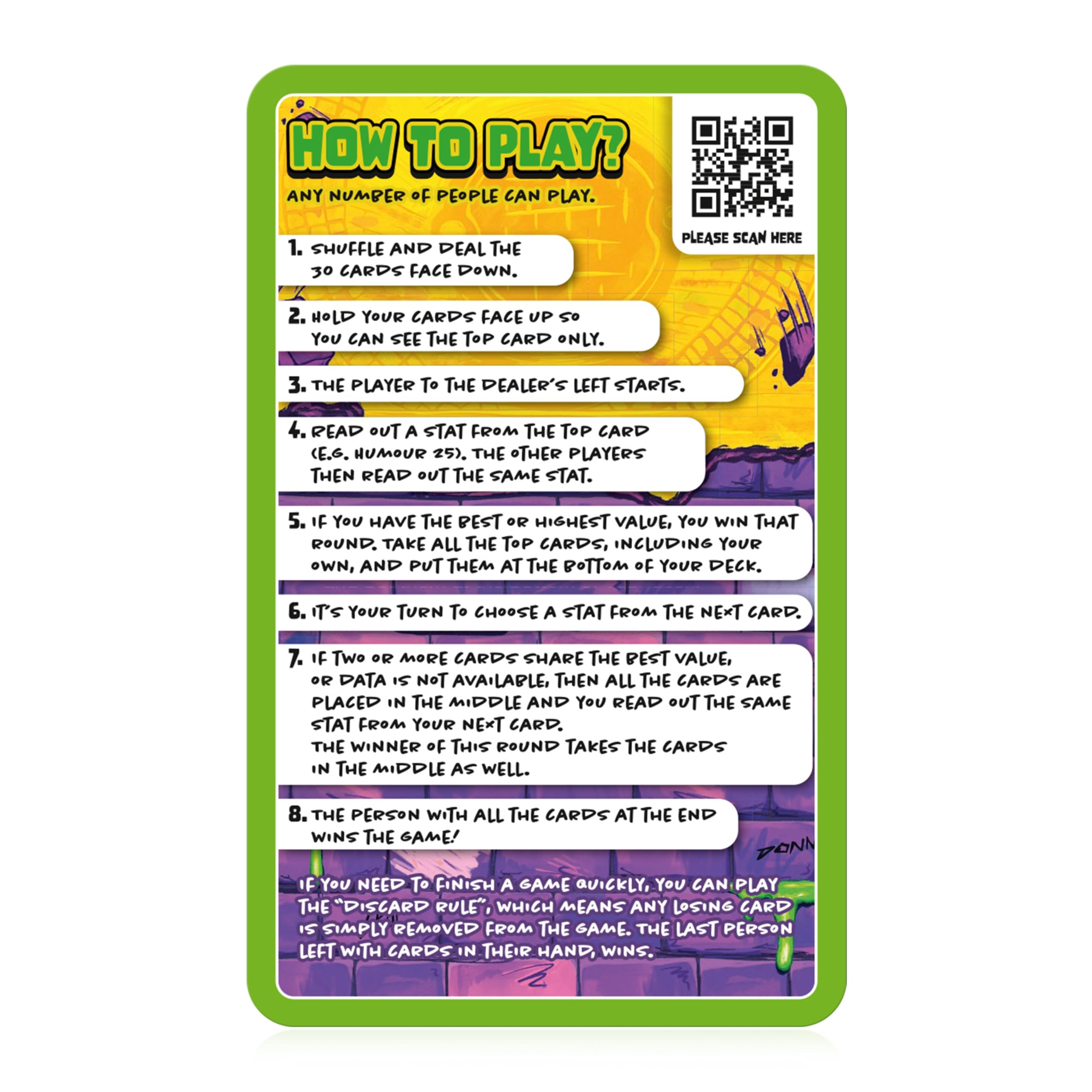 Top Trumps Teenage Mutant Ninja Turtles Dedicated Deck Card Game | Ages 6+ | 2+ Players 6