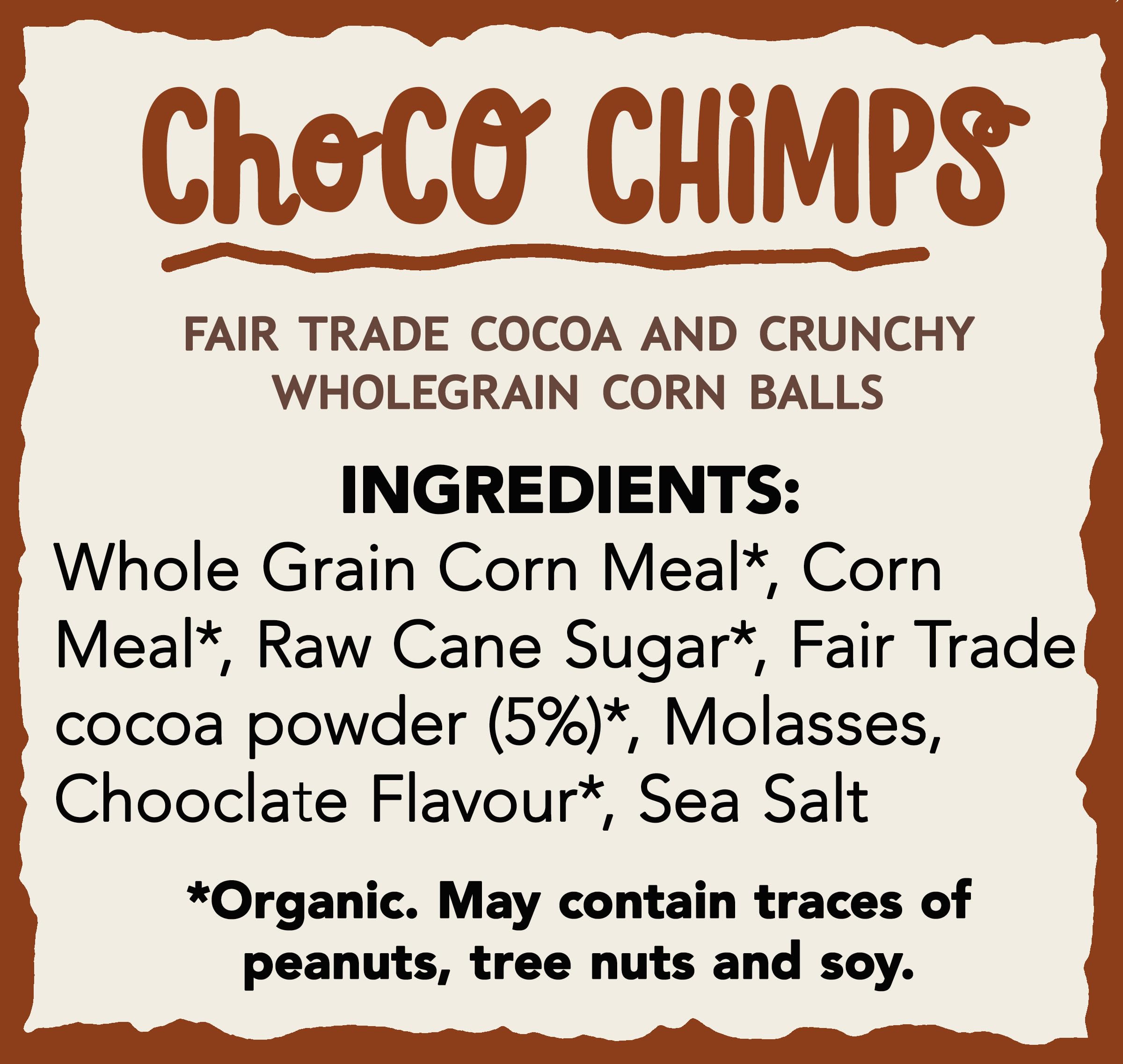 Nature's Path EnviroKidz Choco Chimps Cereal - Organic Gluten Free Chocolate Breakfast 5