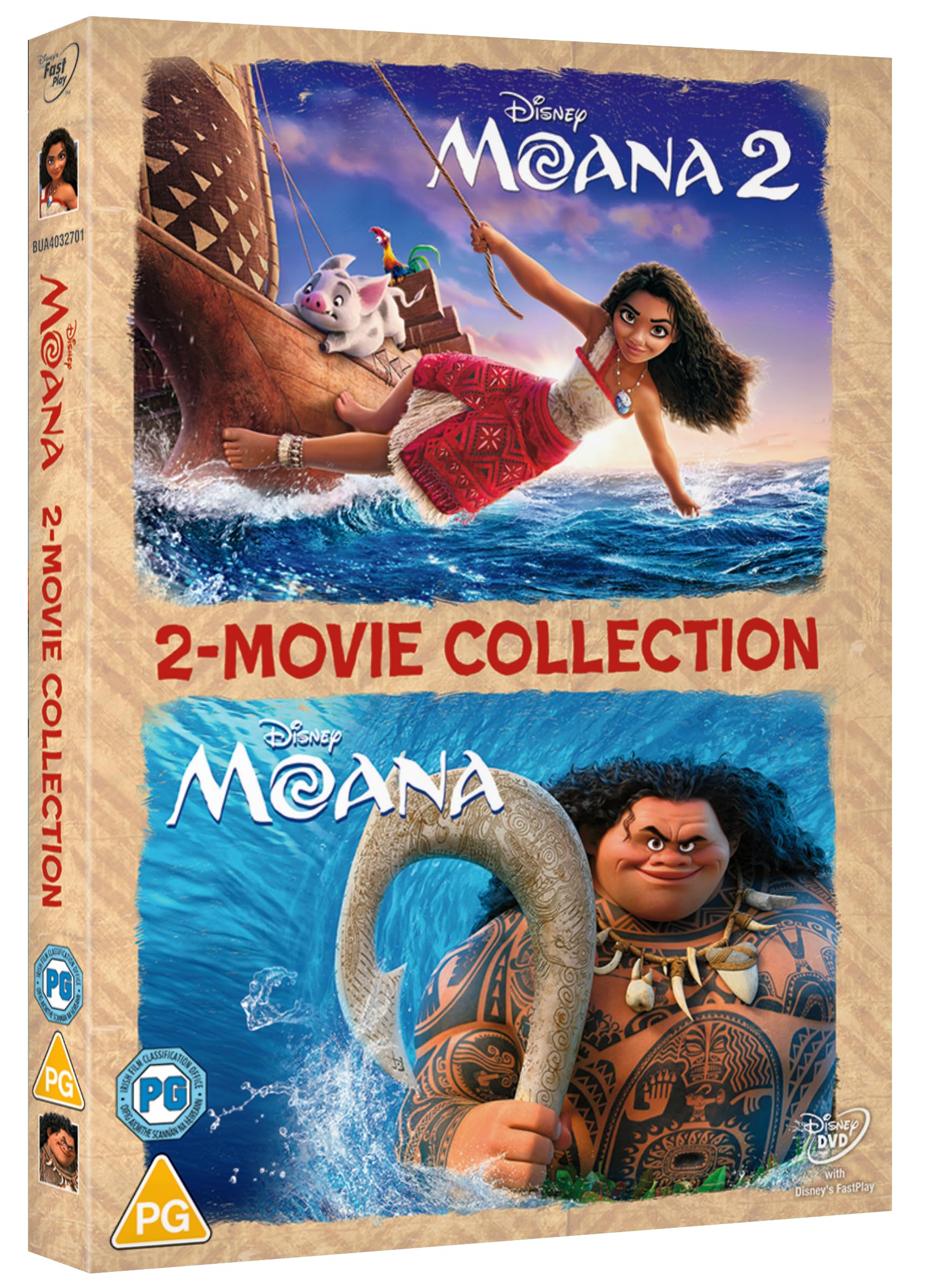 Moana & Moana 2 Double Pack [DVD]