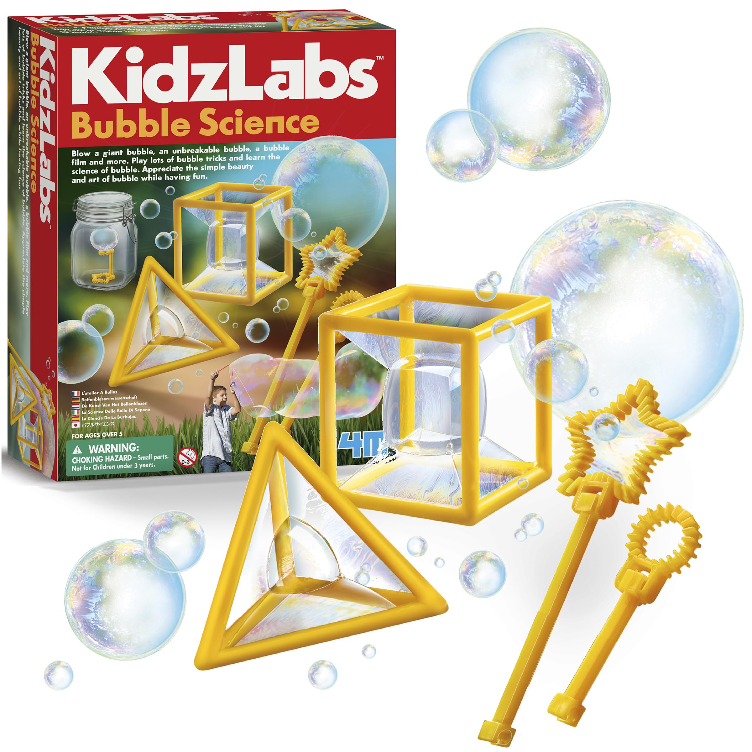 4M Kidz Labs Bubble Science Kit - For Ages 8 and Up 8