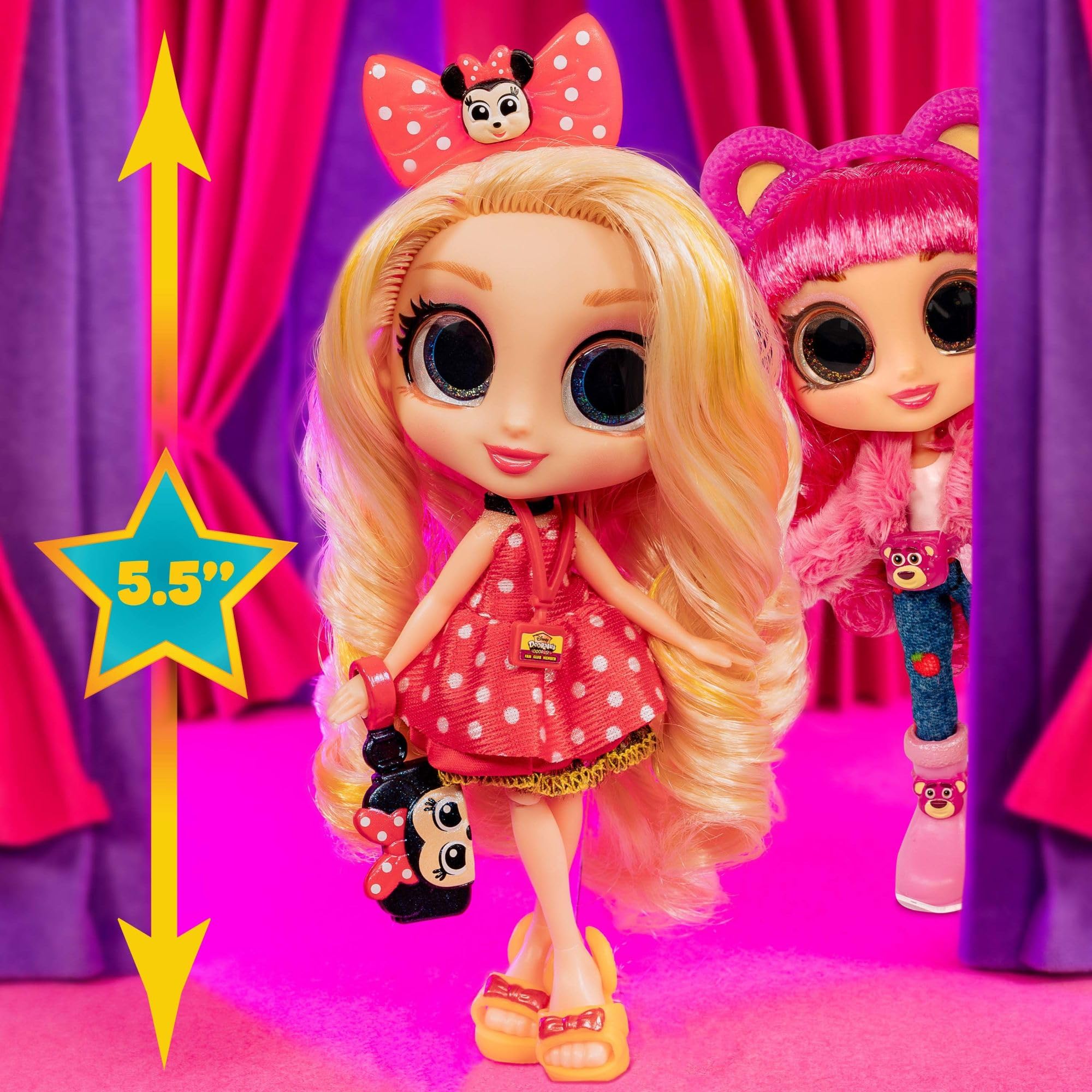 Disney Doorables ADOORBS Dolls - Collectible Fashion Playset for Kids Ages 5-12
