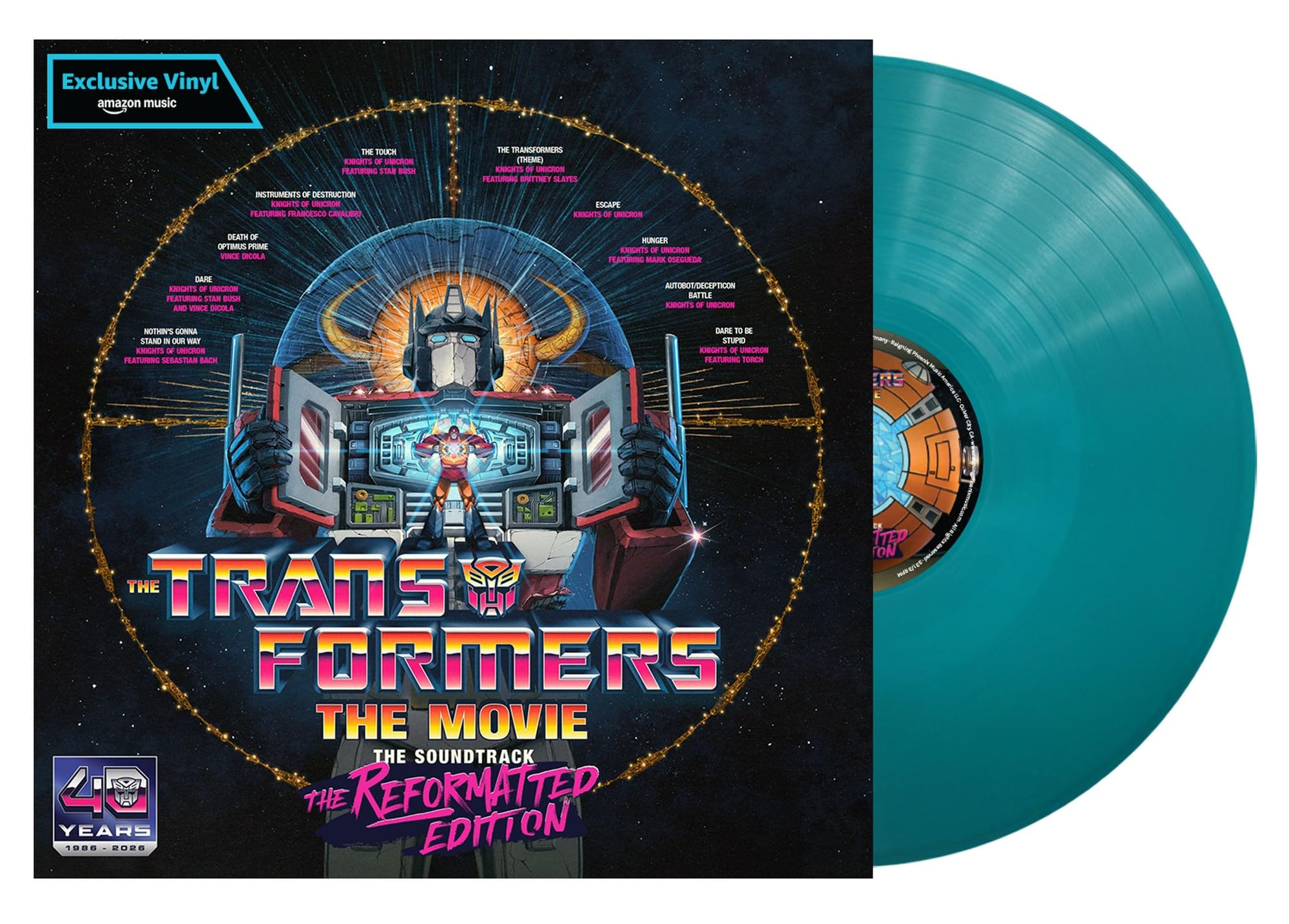 Transformers - The Movie, The Soundtrack, The Reformatted Edition [lp_record] 1