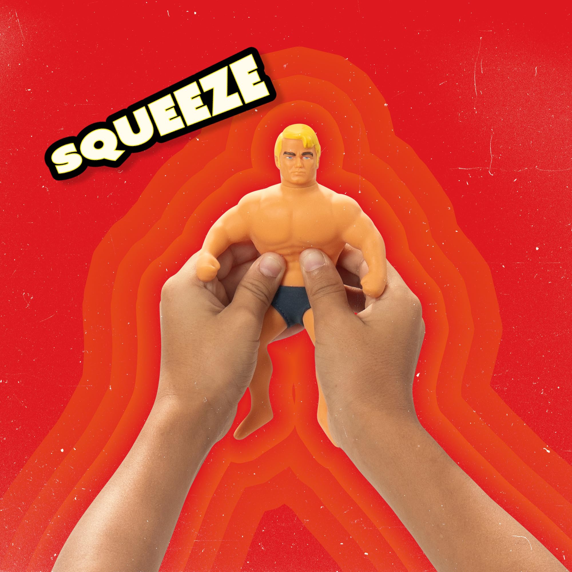 Stretch Armstrong Retro 6-Inch Action Figure - Latex Rubber Stretchable Toy 12
