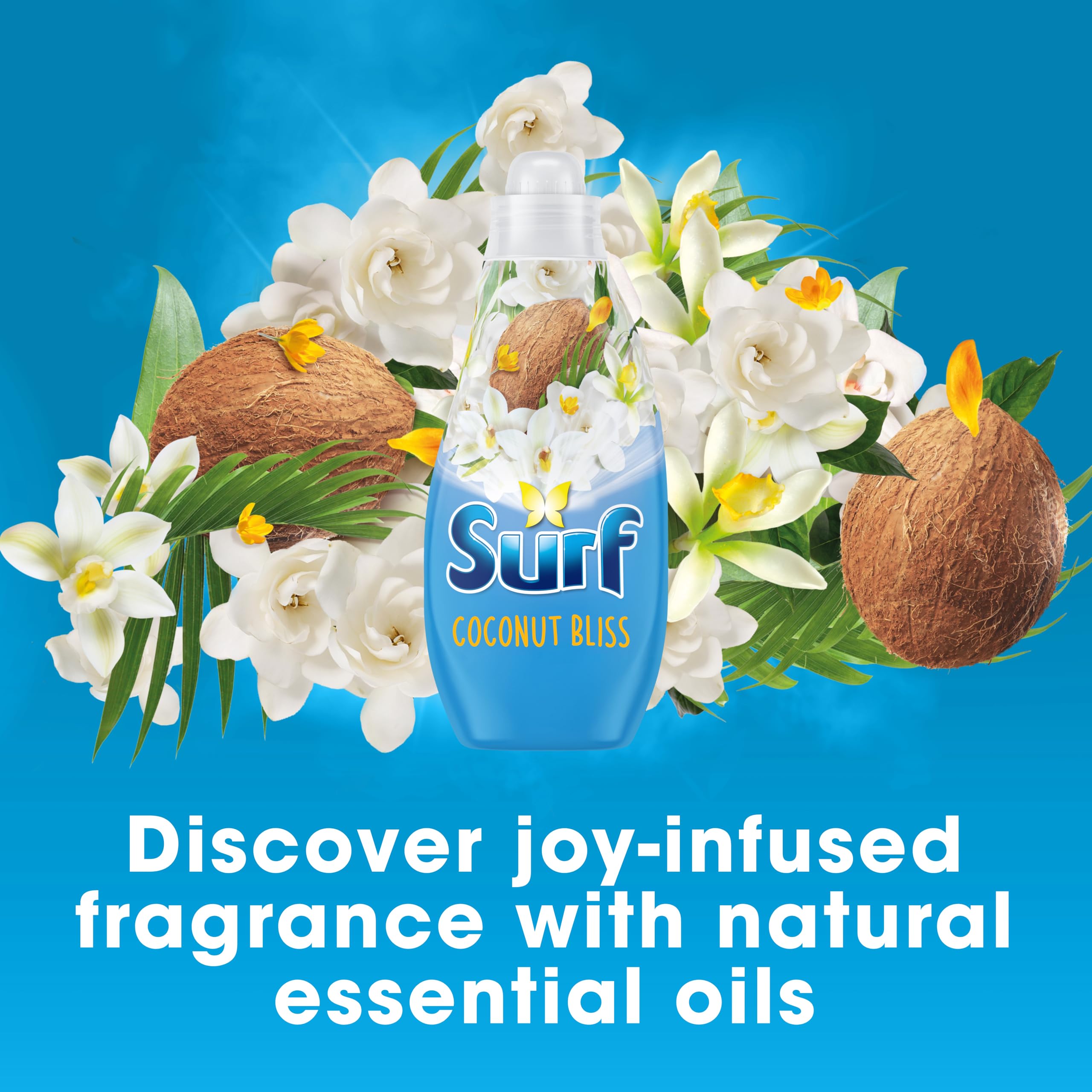 Surf - Coconut Bliss Laundry Washing Liquid Detergent (1.5L) 6