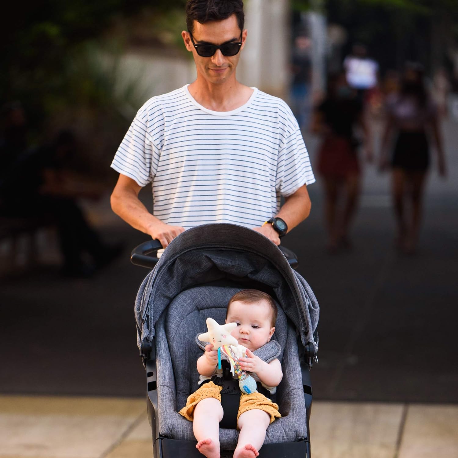 Taf Toys Star Rainstick Rattle - Sensory Baby Toy for Newborns & Toddlers 7