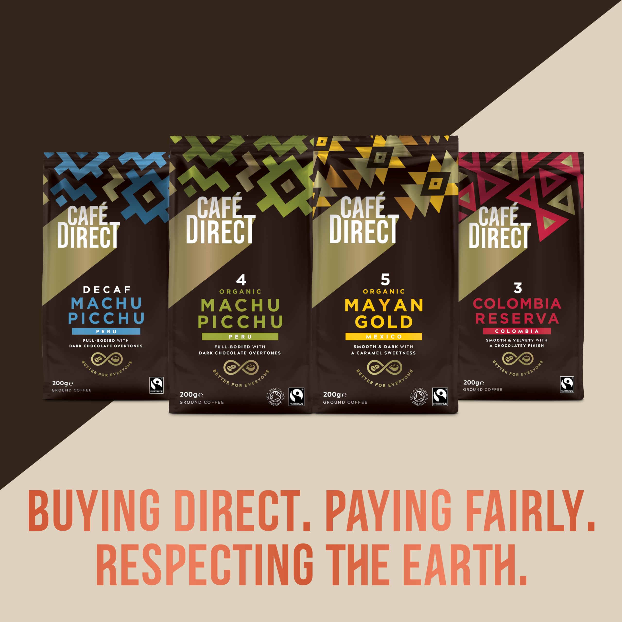 Cafedirect Machu Picchu Organic Ground Coffee, 227g 8