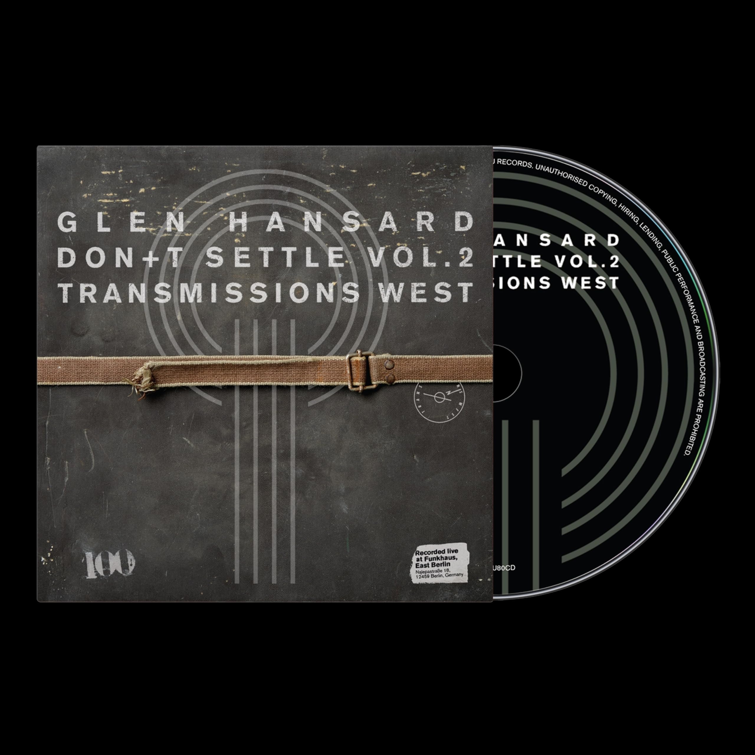 Glen Hansard - Don’t Settle (Vol. 2 - Transmissions West) [audioCD] 1