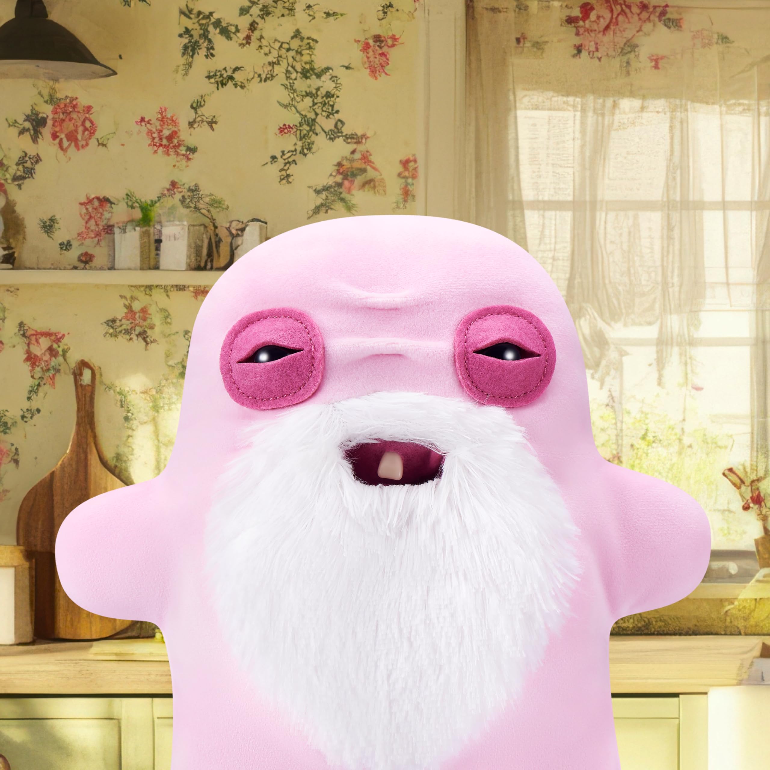 Fuggler Old Fogies 9-Inch Plush Toy (Oogah Boogah) | Human-Like Teeth | Collectible Stuffed Animal