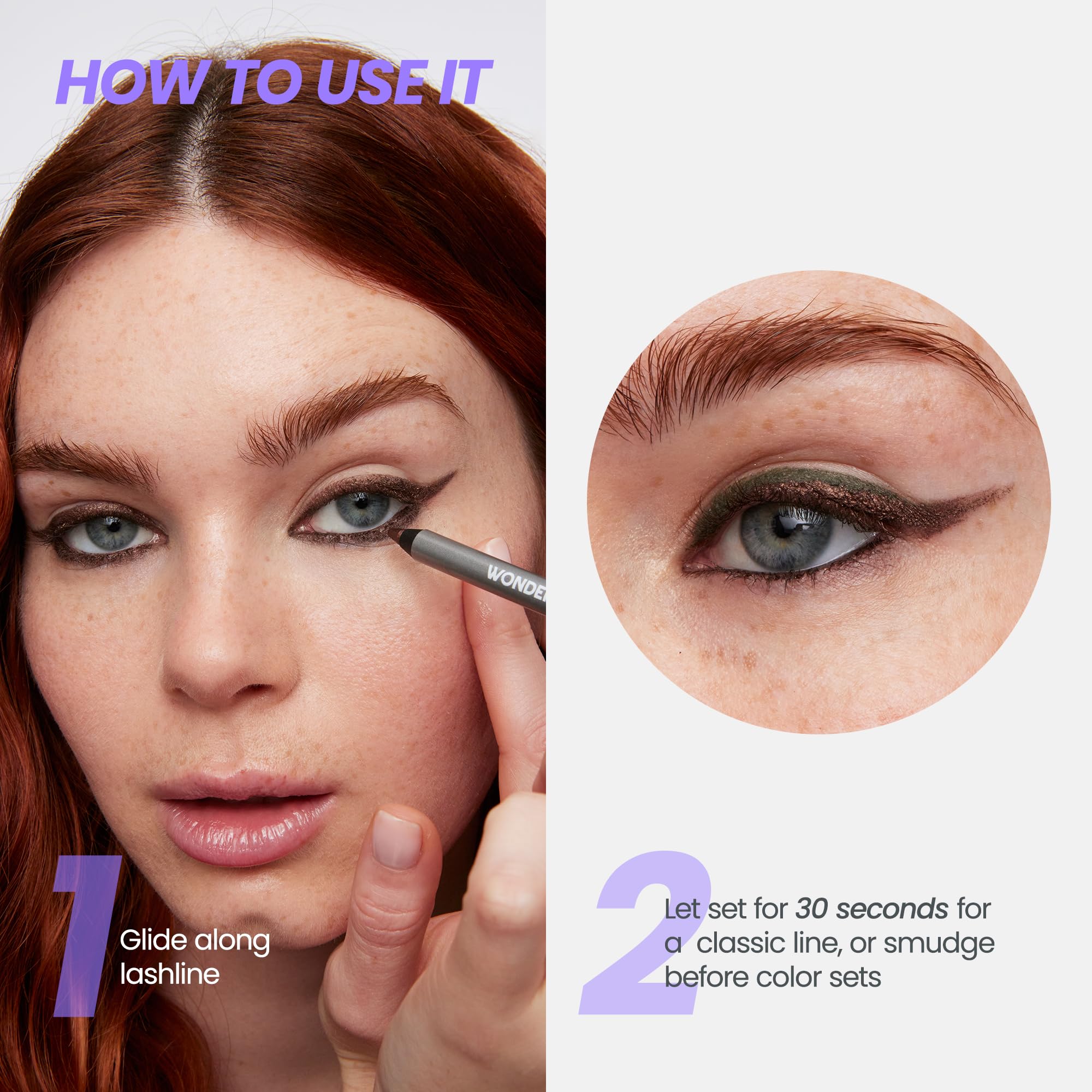 Wonderskin 1440 Longwear Waterproof Eyeliner Pencil - Blueberry 7
