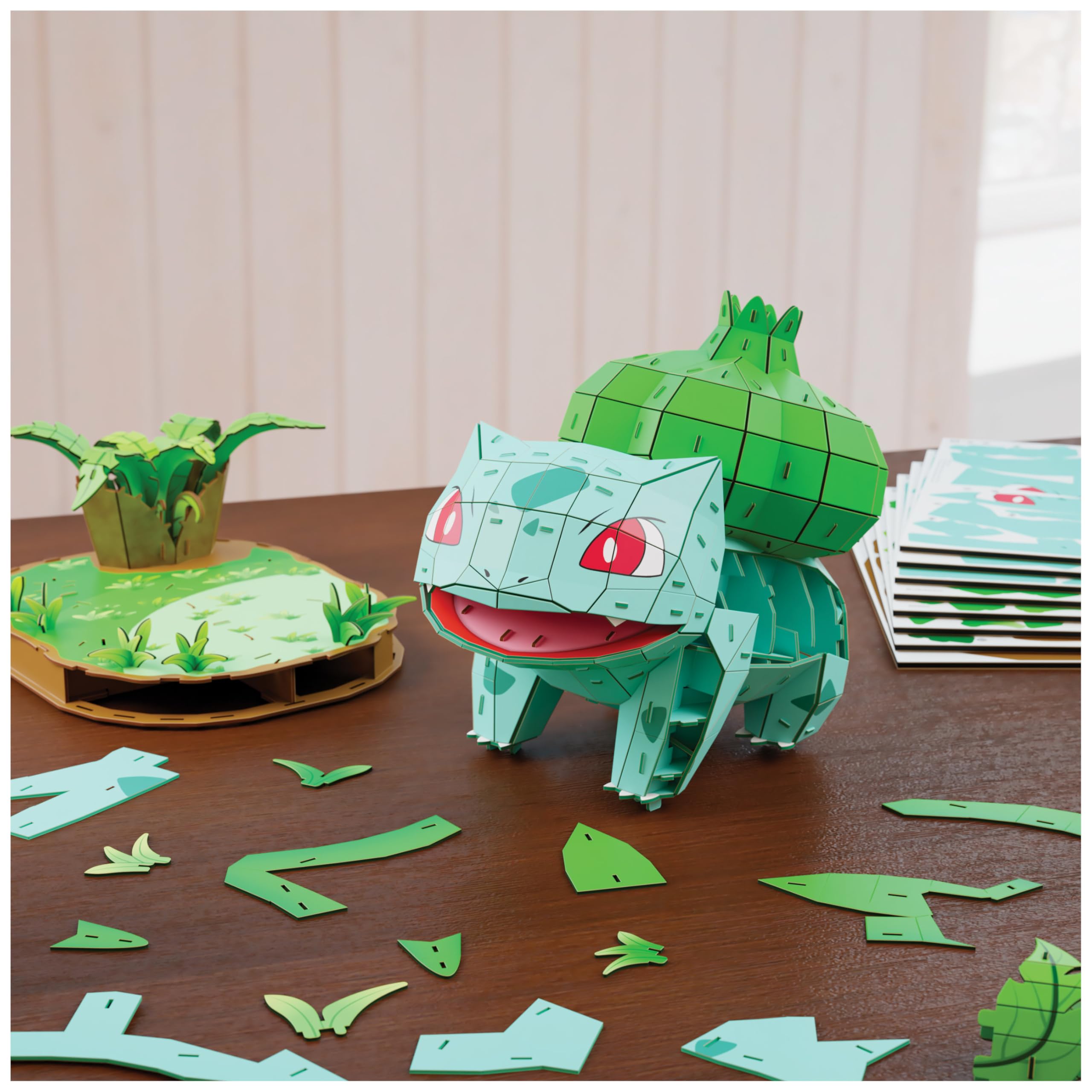 4D Build Pokémon Bulbasaur 3D Model Kit - 195-Piece Building Puzzle for Ages 12+ 4