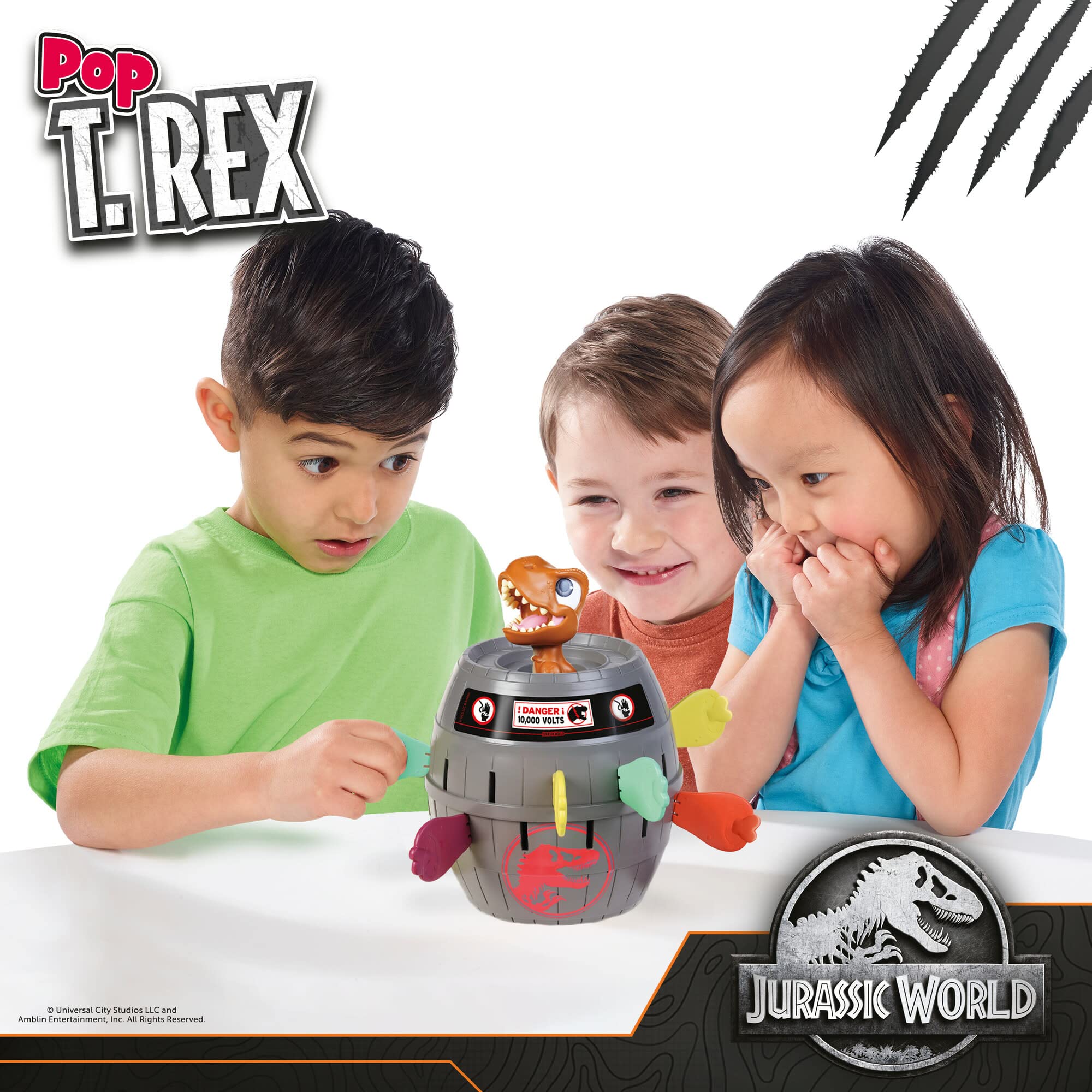 TOMY Pop Up Trex Classic Children's Action Game - Family Board Game for Kids 4+ 7