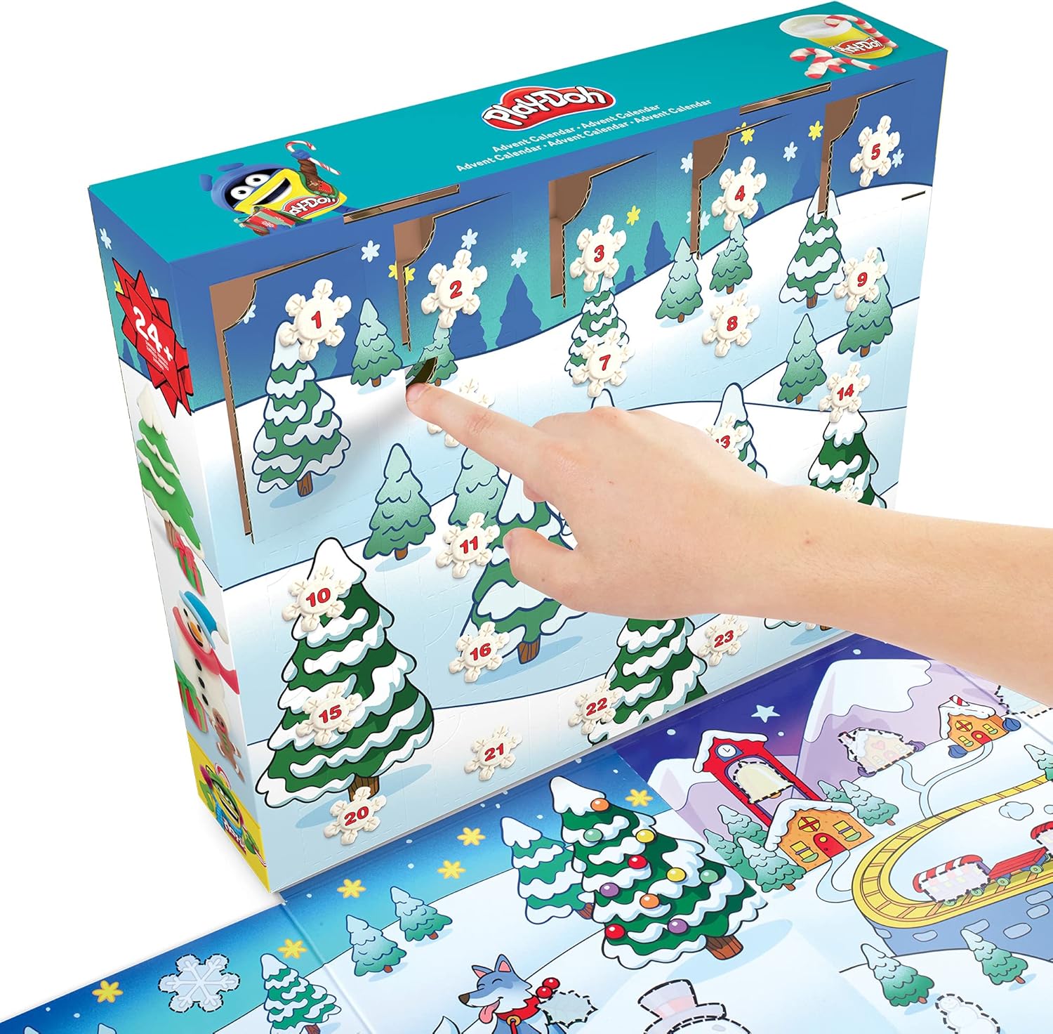 Play-Doh Advent Calendar - 24 Days of Creative Fun with Play-Doh Pots & Tools for Kids 10