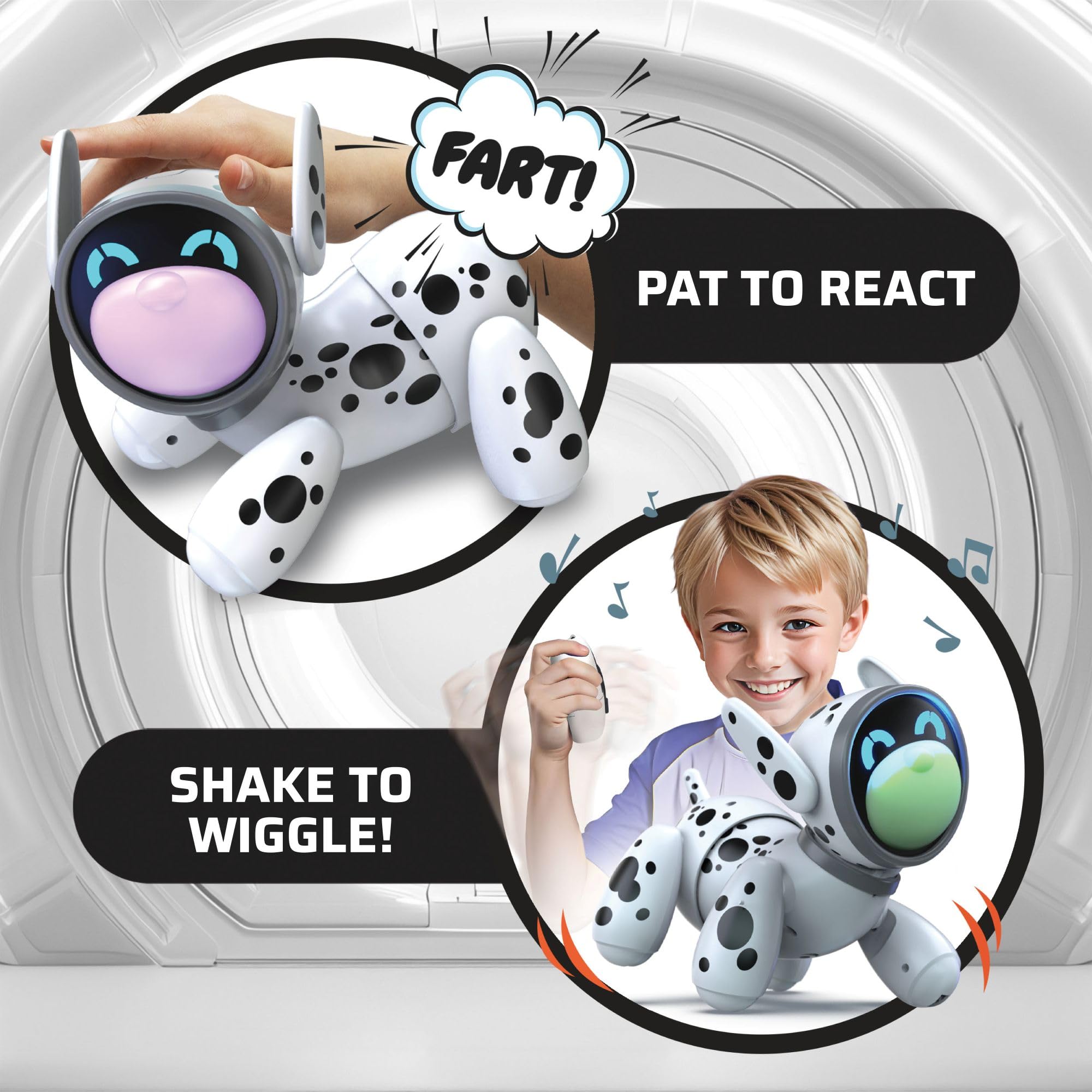 SilverLit Jiggo Interactive Dancing Pet Robot Toy with Remote Control | Ages 3+ | Multicoloured 4