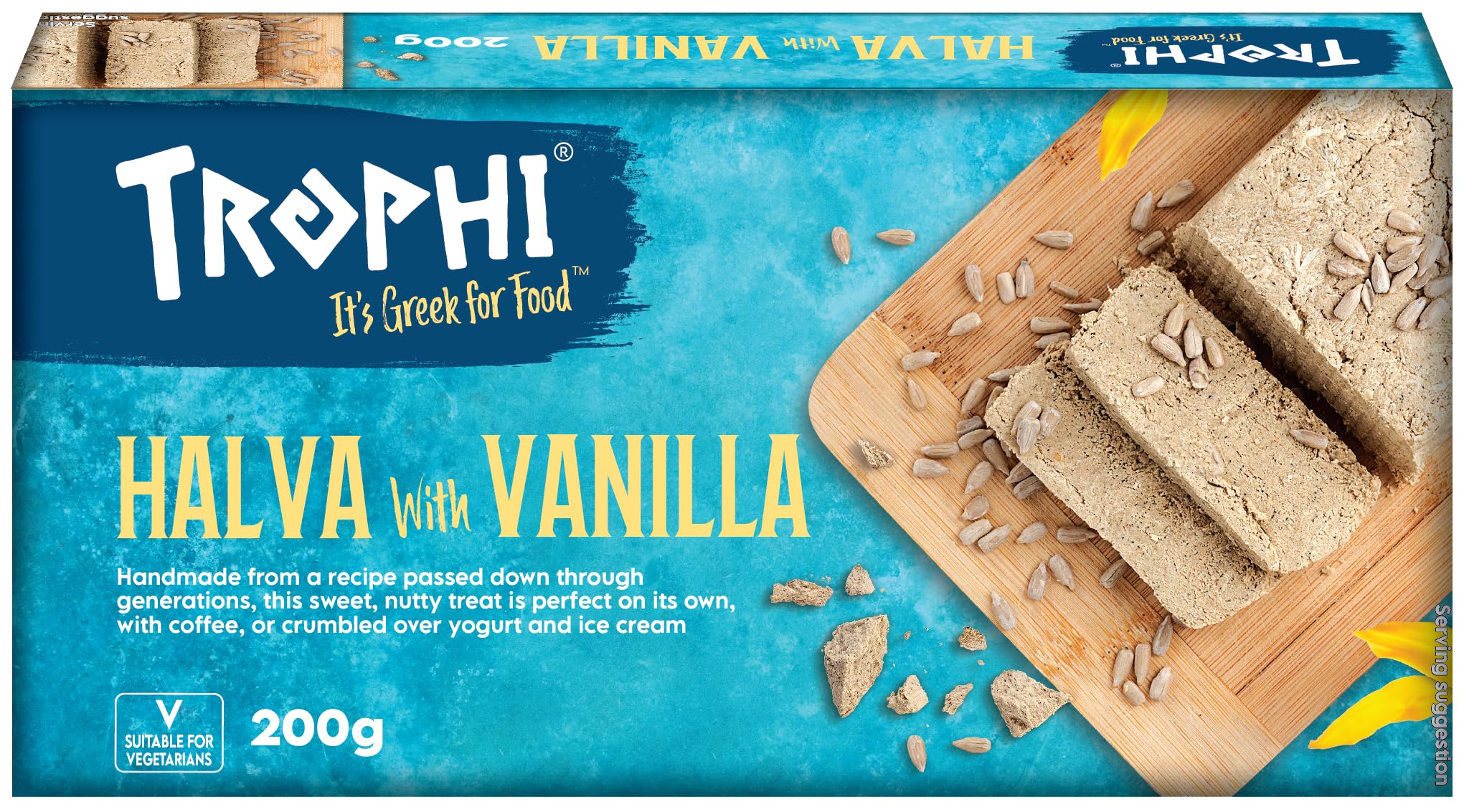 Trophi Halva with Vanilla - Traditional Greek Dessert | 200g 1