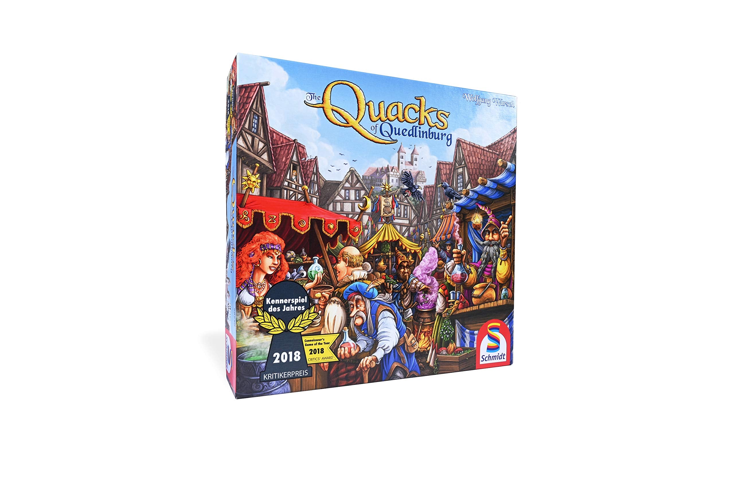 Schmidt The Quacks of Quedlinburg - Strategy Board Game | Ages 10+ | 2-4 Players | 45 Minutes