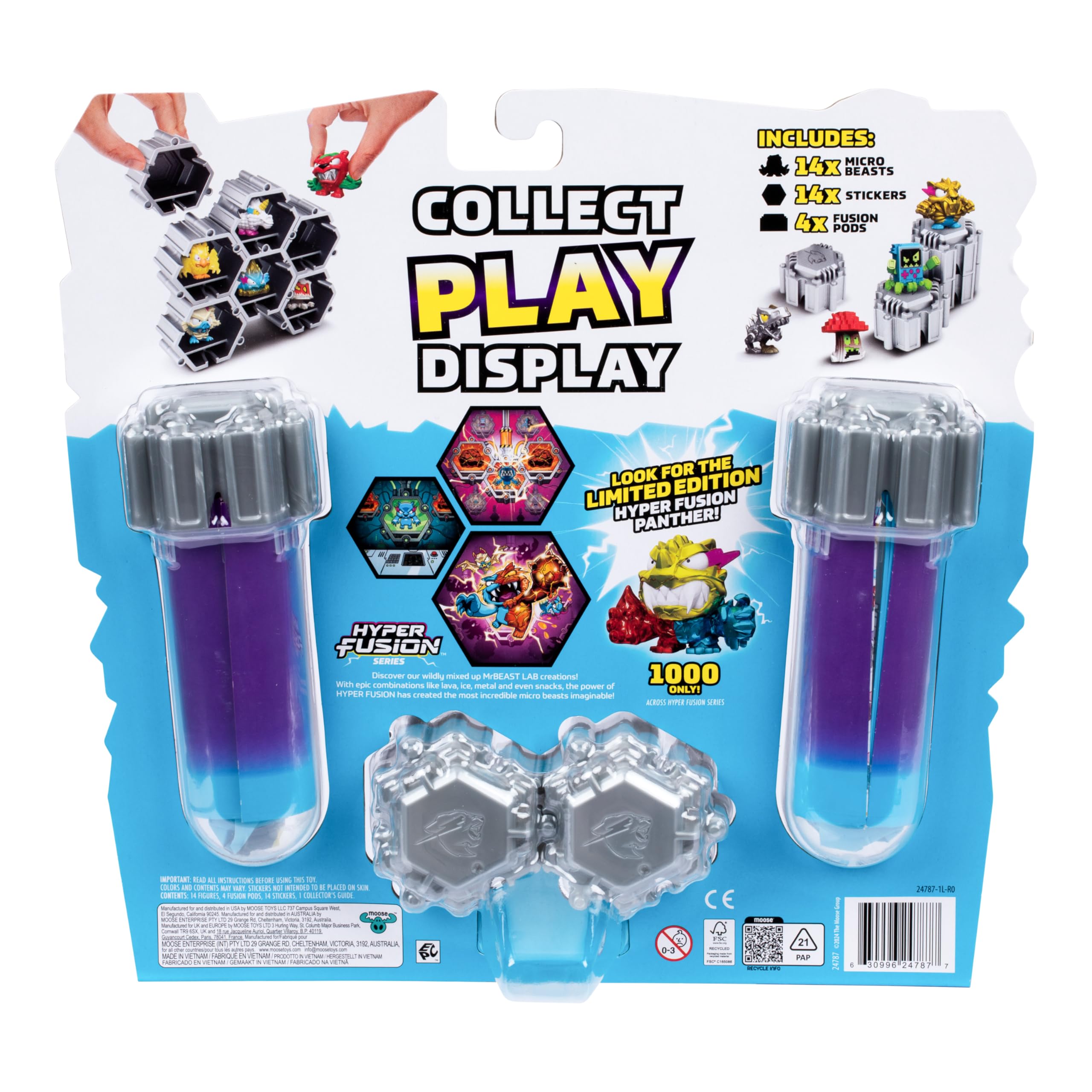 MrBeast Lab Swarms Hyper Fusion Series - Avalanche Globe Collectibles 5