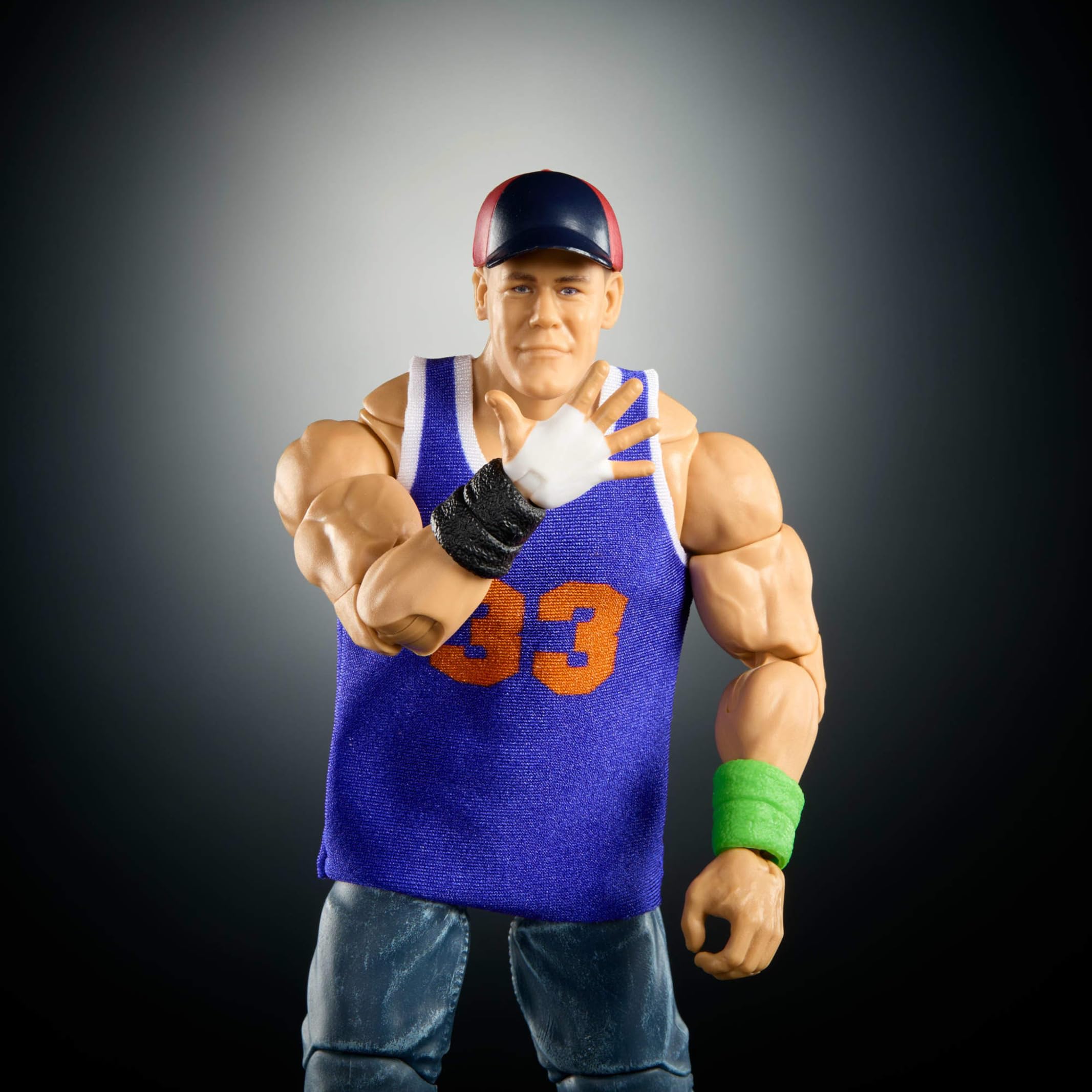 Mattel WWE Ultimate Edition John Cena 6-inch Action Figure & Accessories - 30+ Points of Articulation, Swappable Parts 12