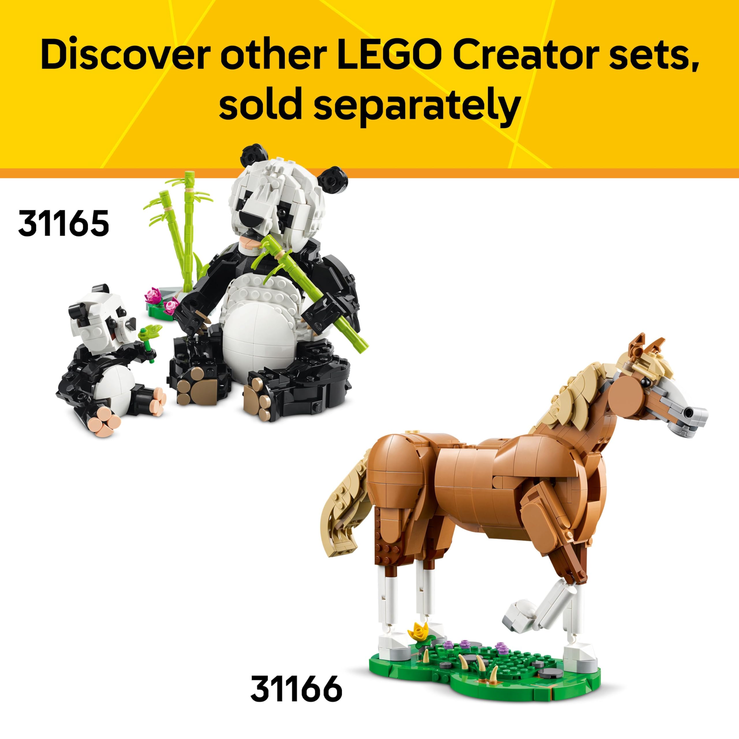 LEGO Creator 3in1 Wild Animals: Tropical Toucan with Flower Building Set - 225 Pieces 8