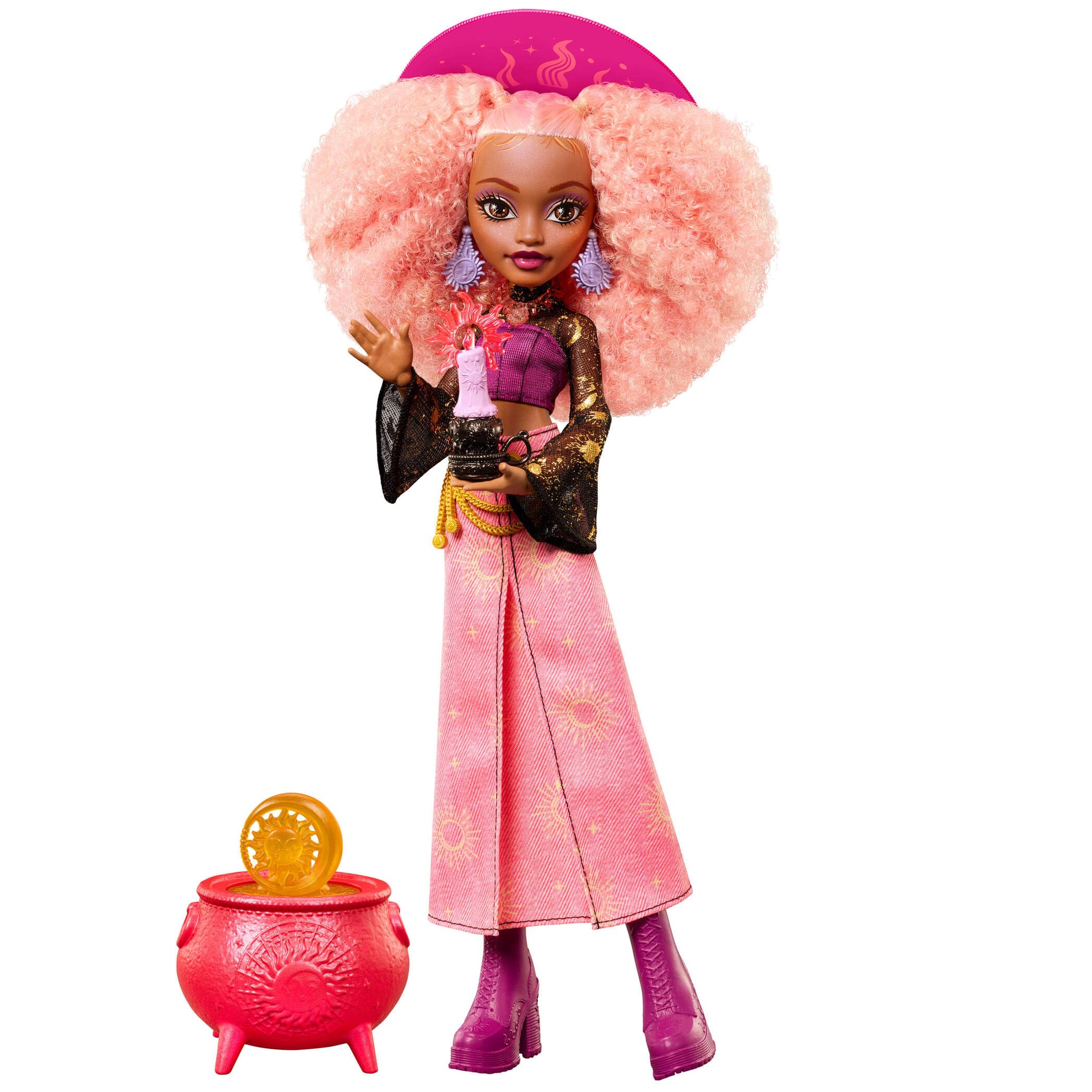 Monster High Rae Lumina Moonspell Magic Doll - Ages 4+ | Multicolor | Plastic 1