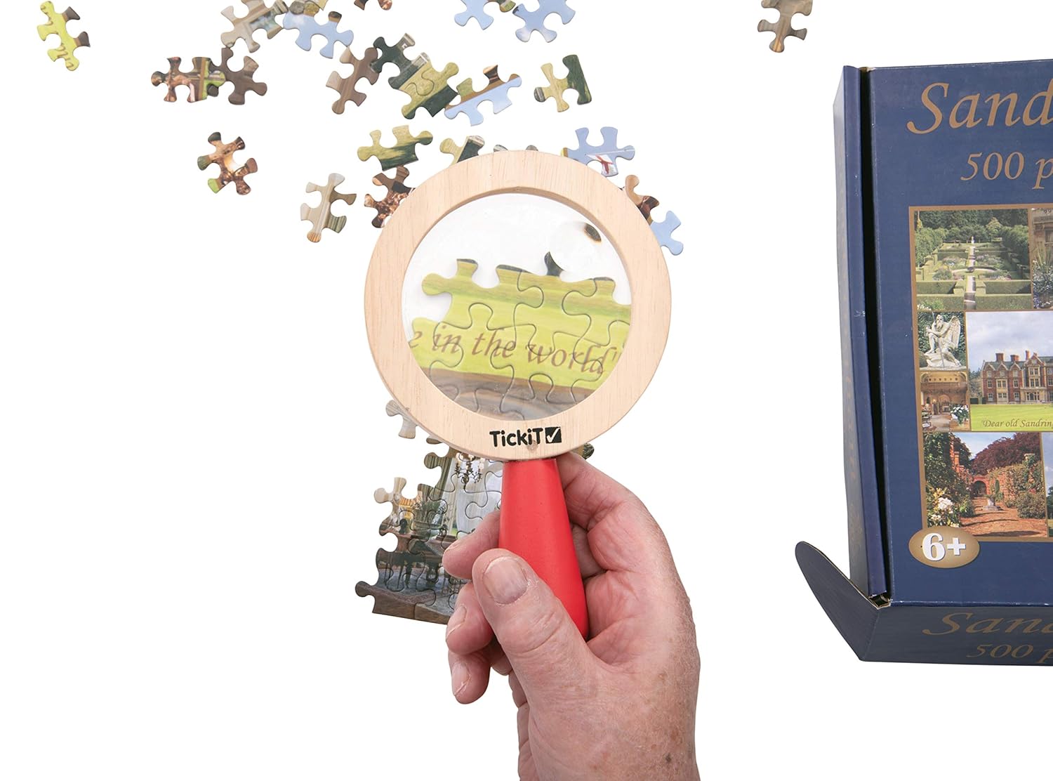 TickiT Wooden Hand Lens -2x &3x Magnification for Toddlers12m+ 10