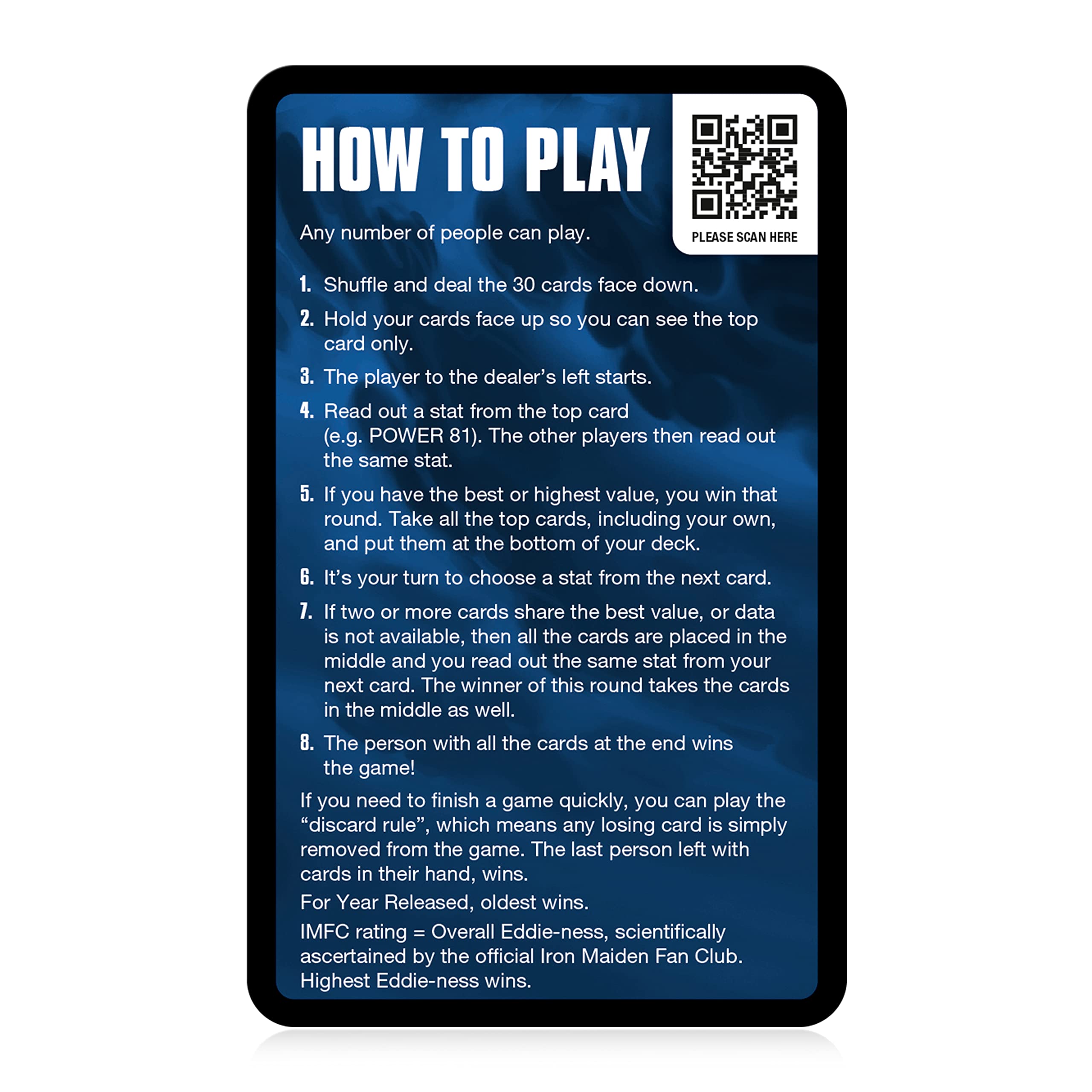 Top Trumps Iron Maiden Limited Edition Card Game | Ages 18+ | Multicolor 5