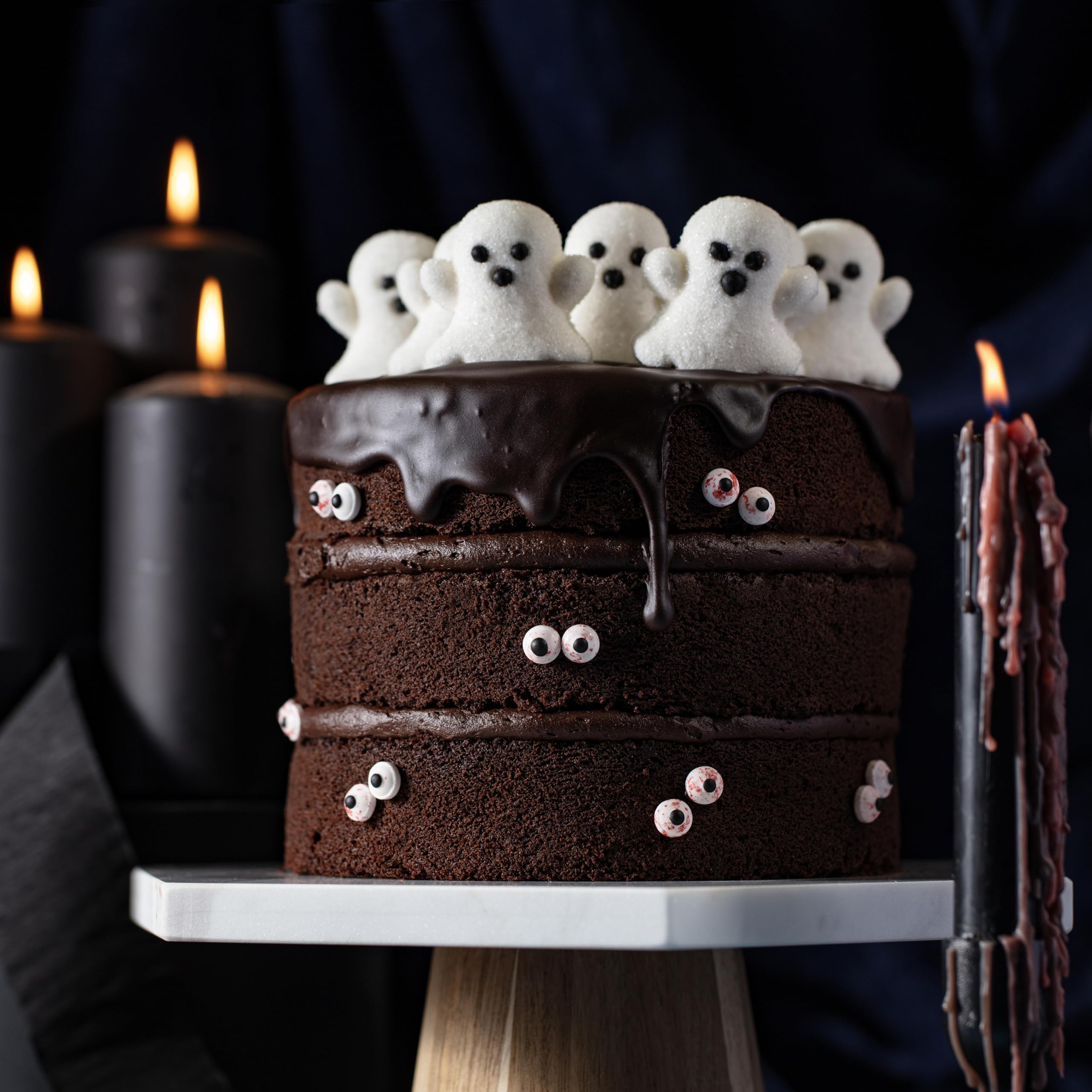 PME - Halloween Marshmallow Cake Toppers Pack of 12 Ghosts (180g) 4