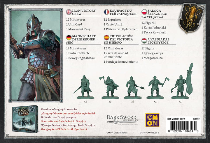 CMON A Song of Ice & Fire Iron Victory Crew Expansion Pack (SIF912)