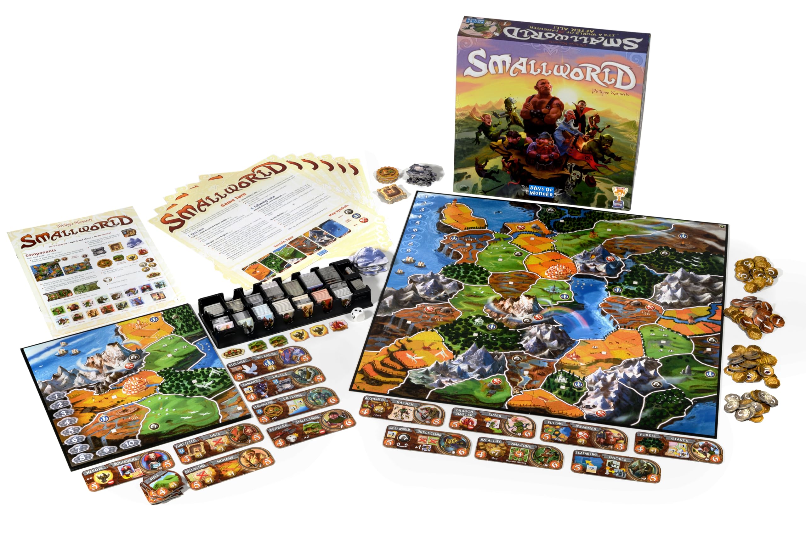 Days of Wonder Small World Board Game | Ages 8+ | 2-5 Players | Up to 80 Minutes 3
