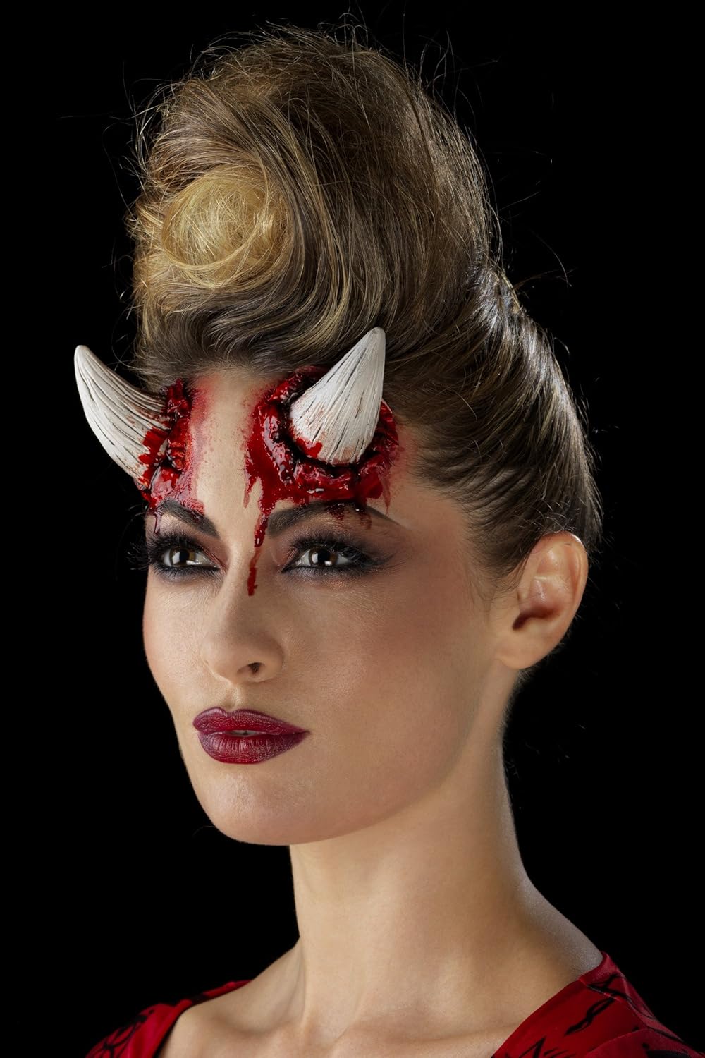 Smiffys Latex Devil Horn Prosthetics with Adhesive 3