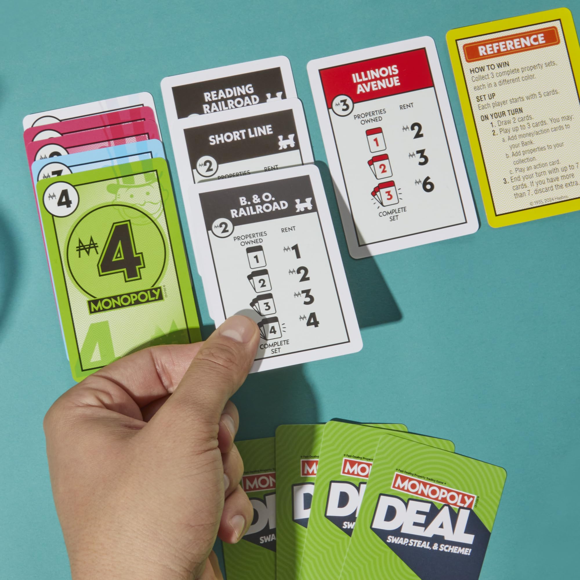 Hasbro Monopoly Deal Card Game 5