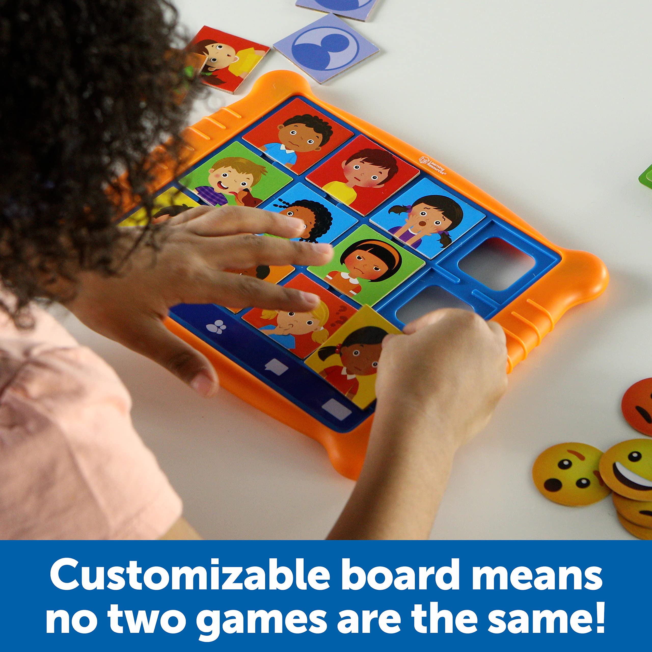 Learning Resources Who's Feeling What? Social Emotional Learning Game | Ages 3+ | 49 Items 3